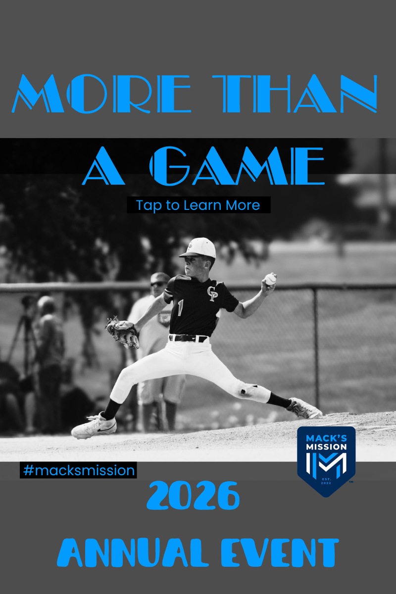 More than a game, tap to learn more. #macksmission 2026 annual event. Boy pitching baseball