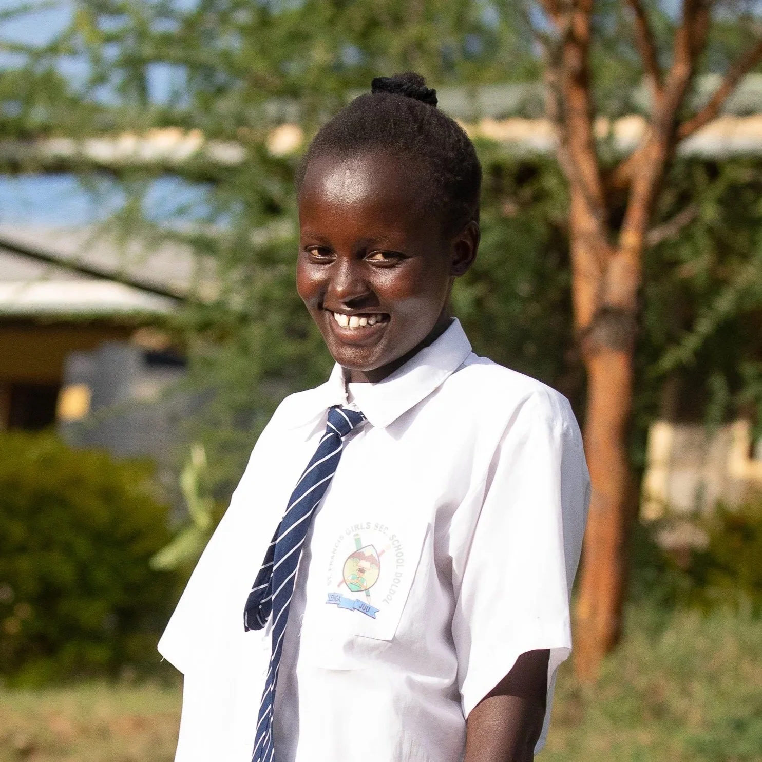 Rose Ntepeina Legei – Rose describes herself as hardworking – indeed, she is truly a dedicated student! Rose depends on AMGP support because her family has no way to fund her education. Rose is passionate about becoming a doctor and using her skills