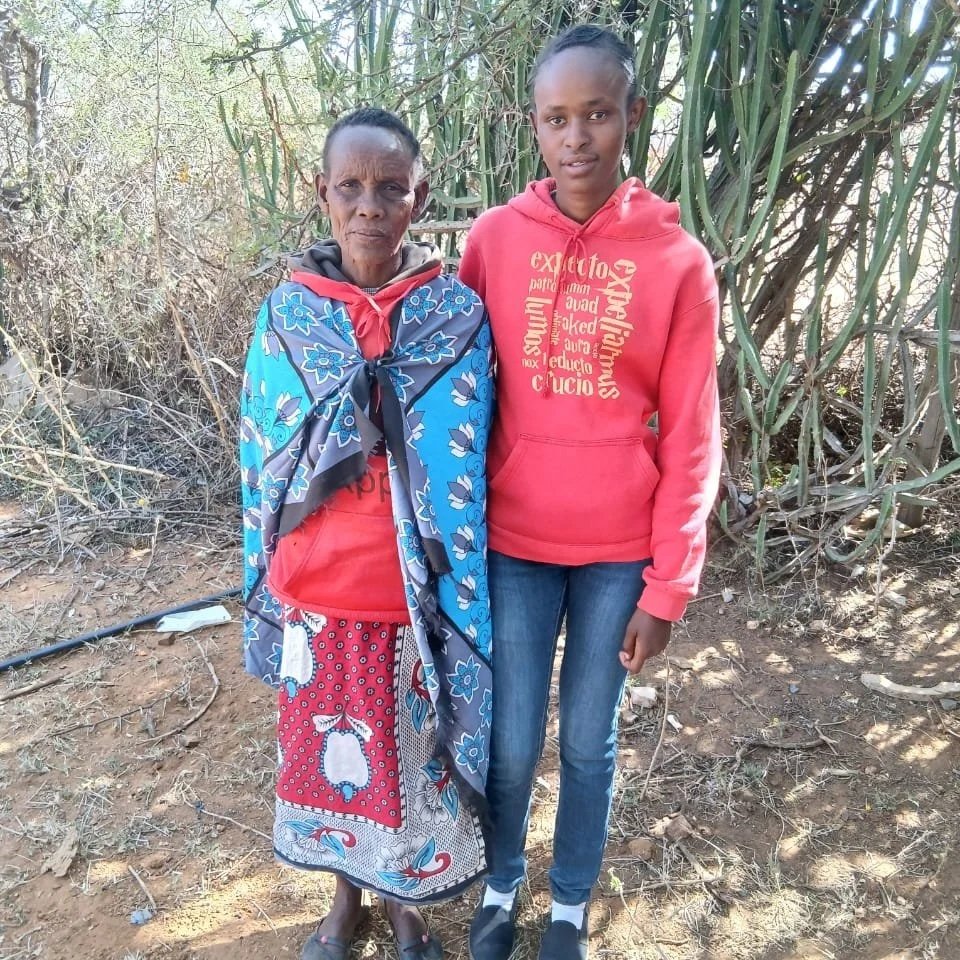 Maria Sepeina | Maria a St Francis student lives under the care of her grandmother, who provides a safe home for Maria.
