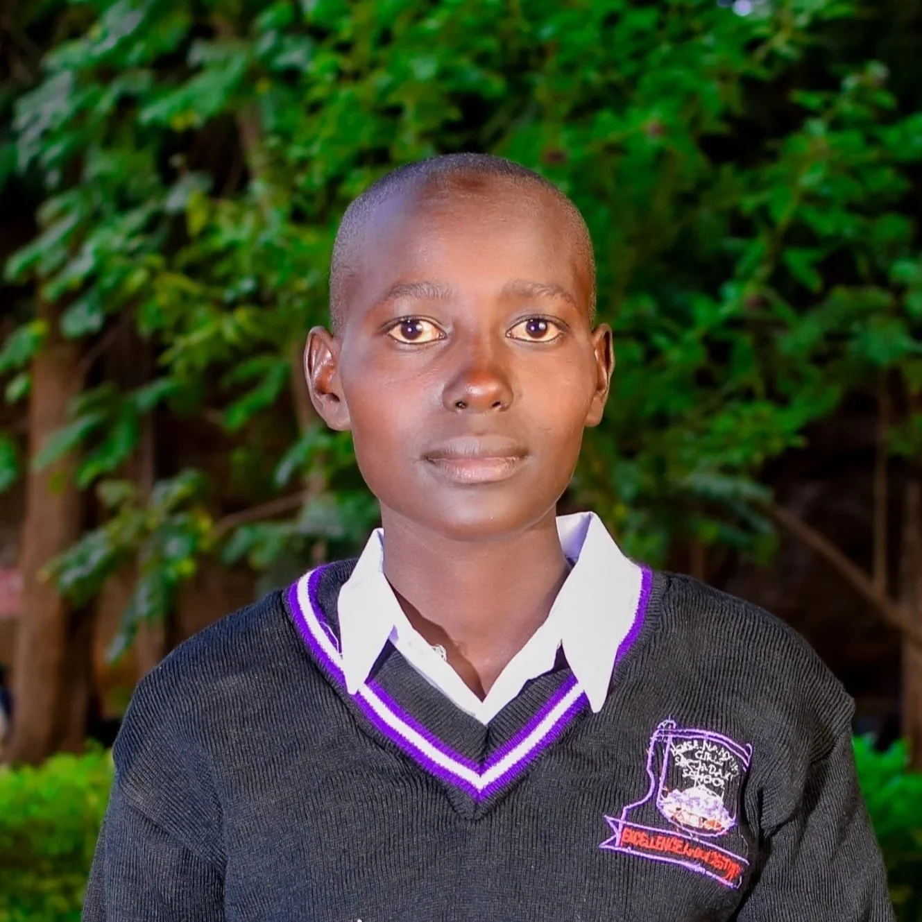 Rebecca  Sianoi Kool | Rebecca is a St Loise student. Neither of her parents is working. making her education very important to her family.
