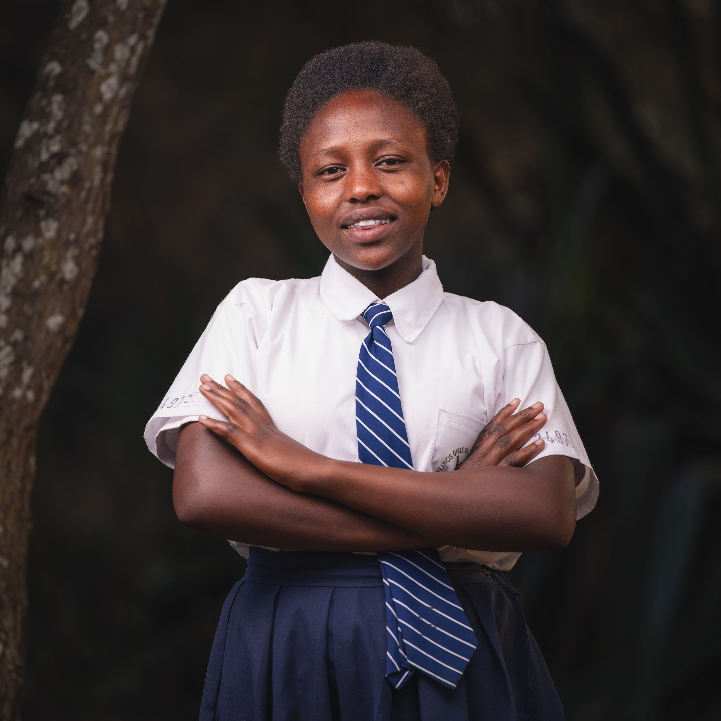 Nancy Kamasiai |  Kamasiai is a Grade 10 East student at St. Francis High School. She is a passionate student who loves Computer Studies and enjoys improving her coding skills during her leisure time. Outside of her studies, Kamasiai enjoys reading n