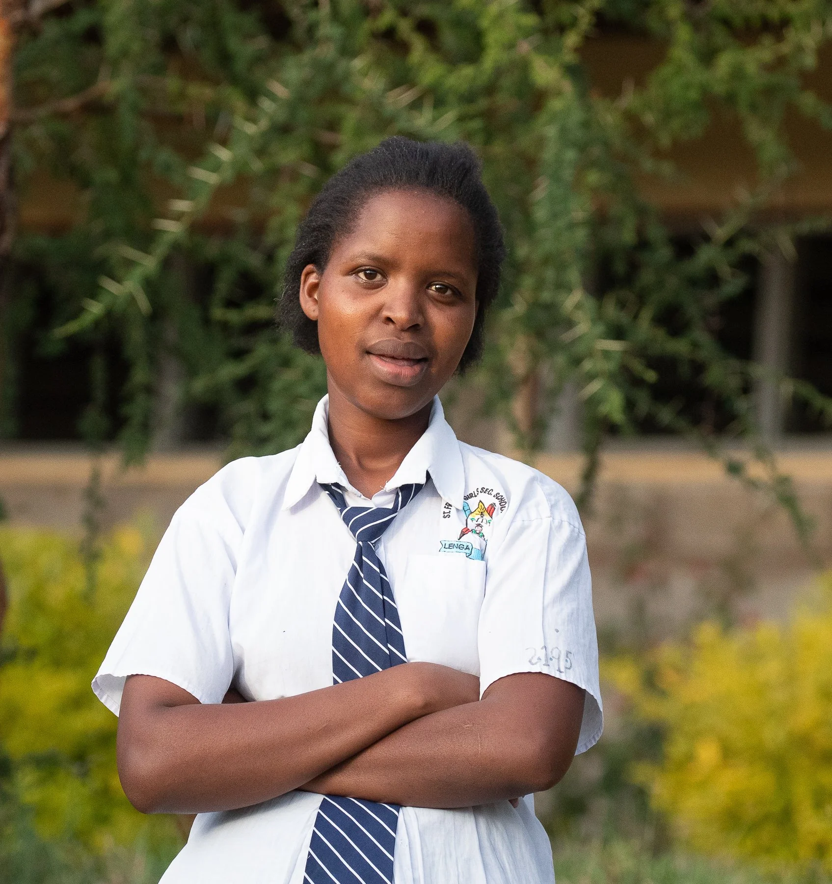 Esther Nesa | Esther is 17 years old and describes herself as hardworking, respectful and brave. Those words are a true reflection of how she lives and learns. She enjoys studying agriculture and is passionate about becoming a teacher to help others