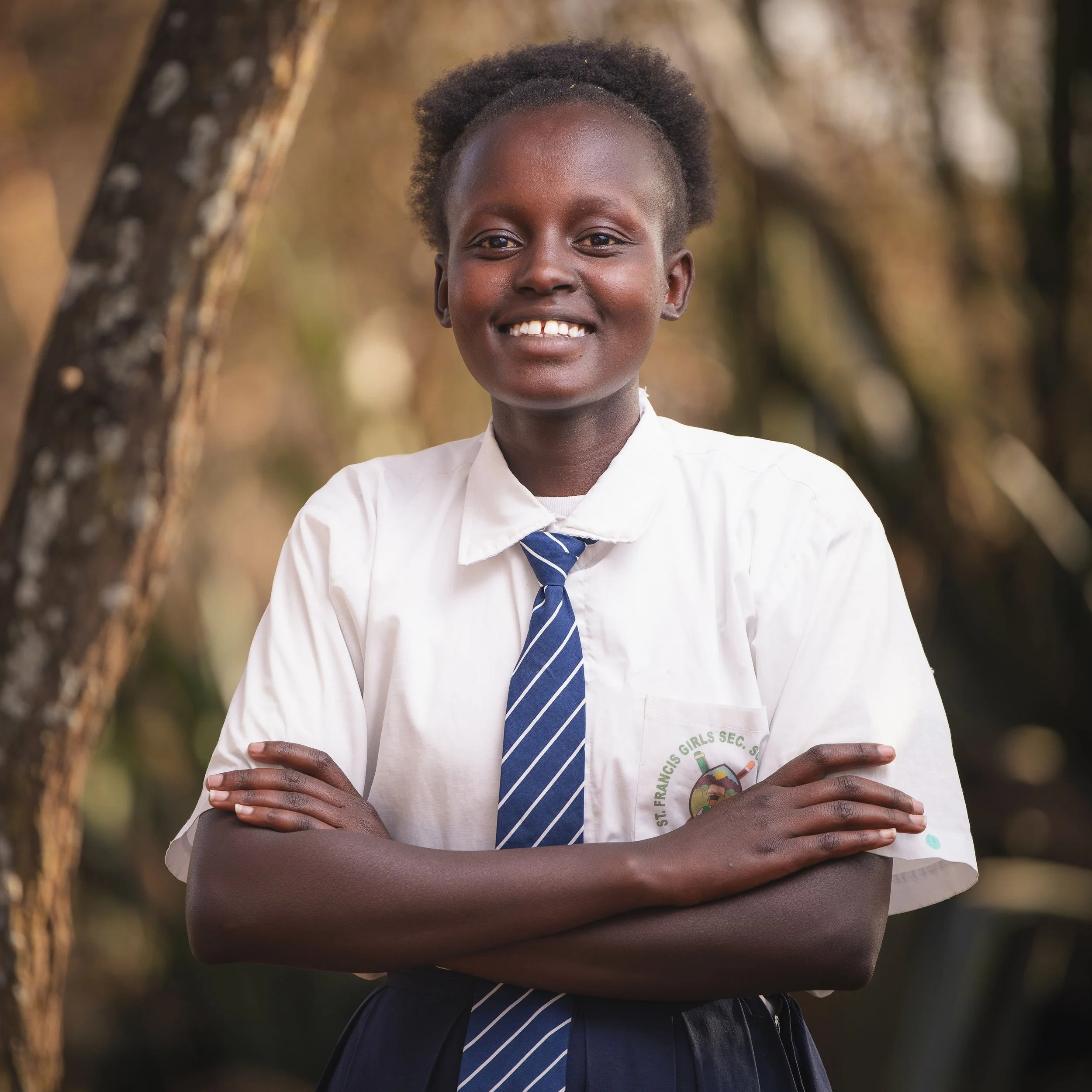 Rose Ntepeina Legei – Rose describes herself as hardworking – indeed, she is truly a dedicated student! Rose depends on AMGP support because her family has no way to fund her education. Rose is passionate about becoming a doctor and using her skills 