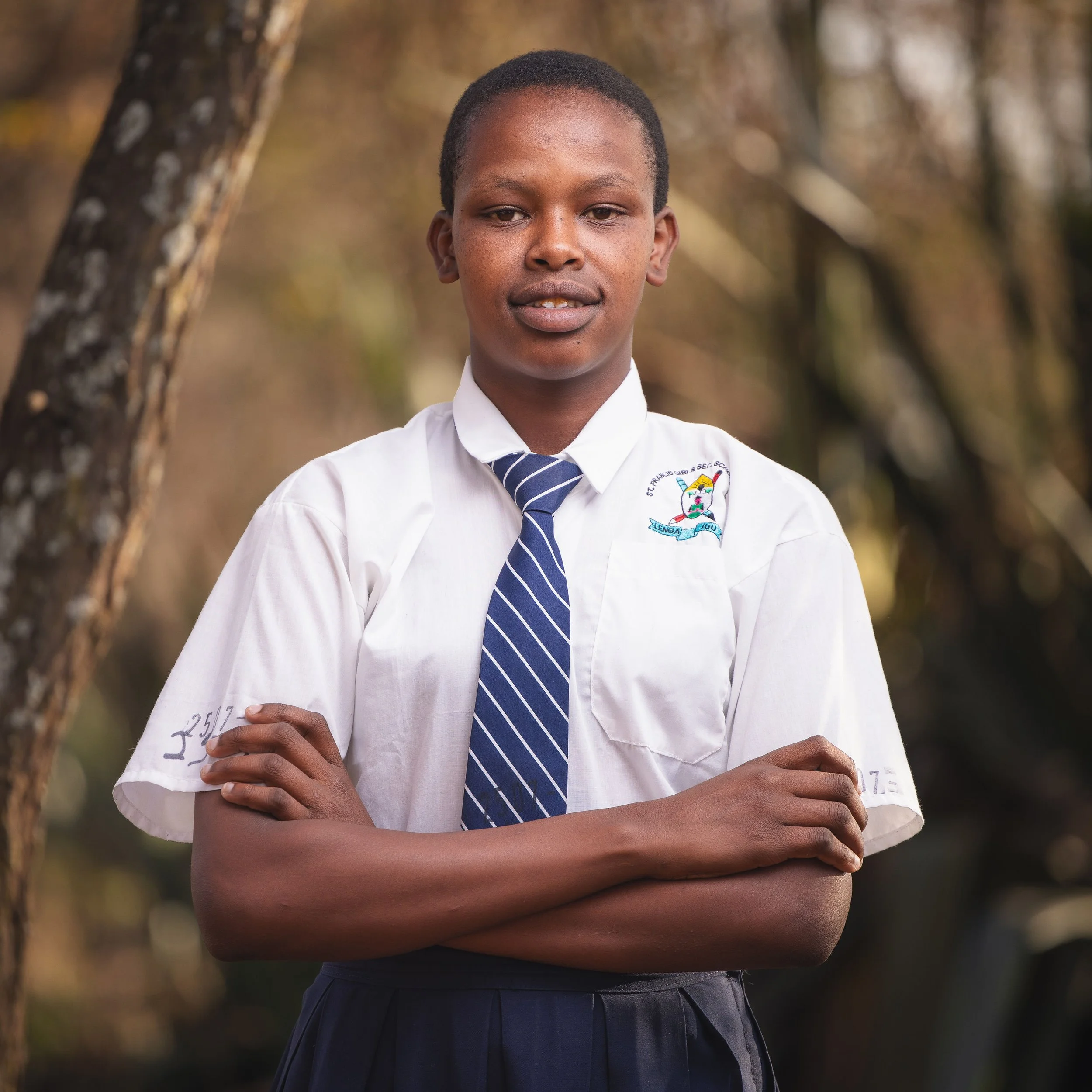 Everlyn Nanyori Ntiyia | Nanyori is a Grade 10 East student at St. Francis Girls Senior School. She is a dedicated student who enjoys Christian Religious Education, netball. Evalynne is also an active individual who values physical health, noting tha