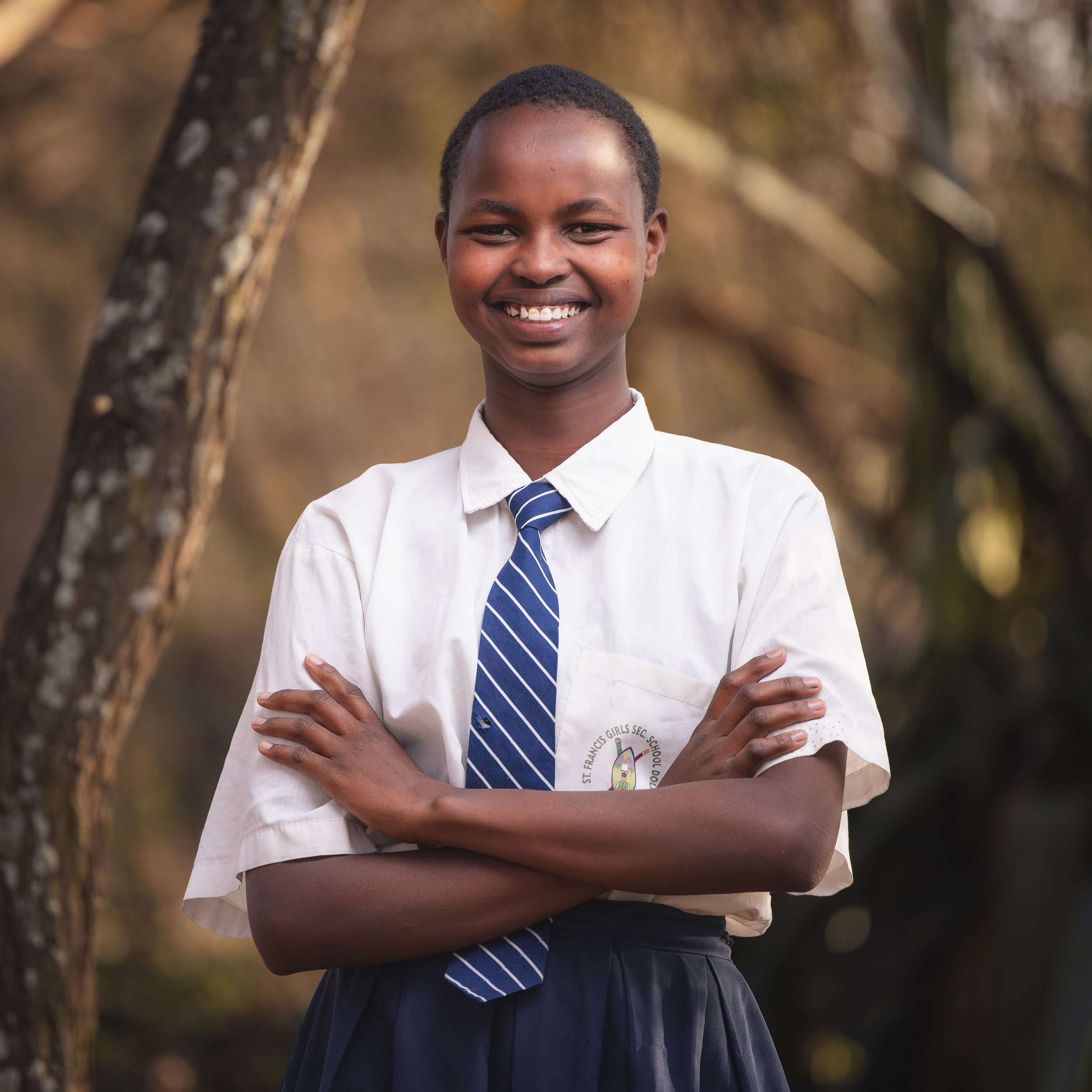 Lesekefefi Mirriam Noangida | Lesekefefi is 18 years old and enjoys studying home science. She describes herself as hardworking, kind and humble. She is being raised by a single parent. She has brothers who are in high school in the same grade. Lesek