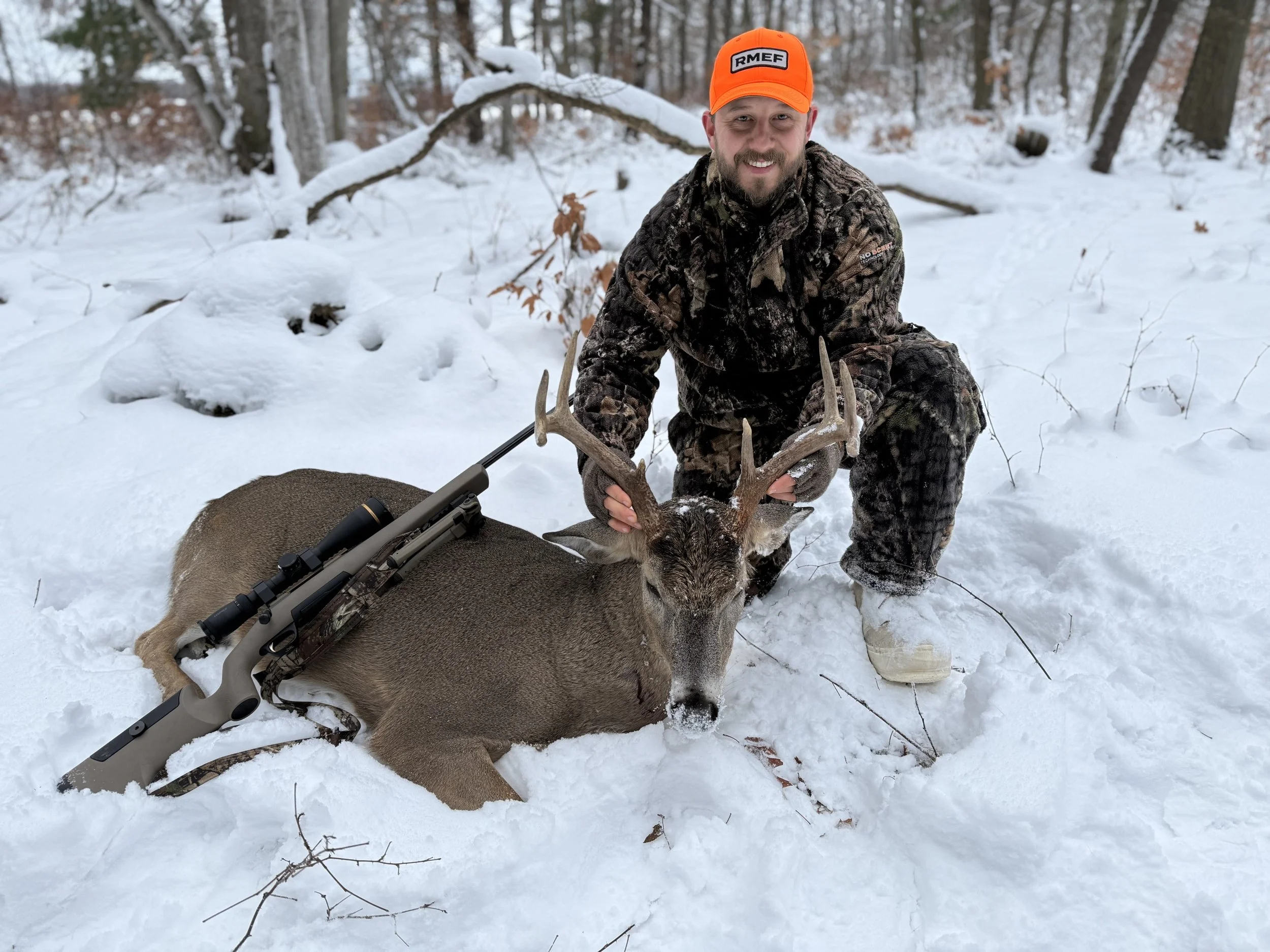 Buck taken from a small property that I manage for whitetail habitat.