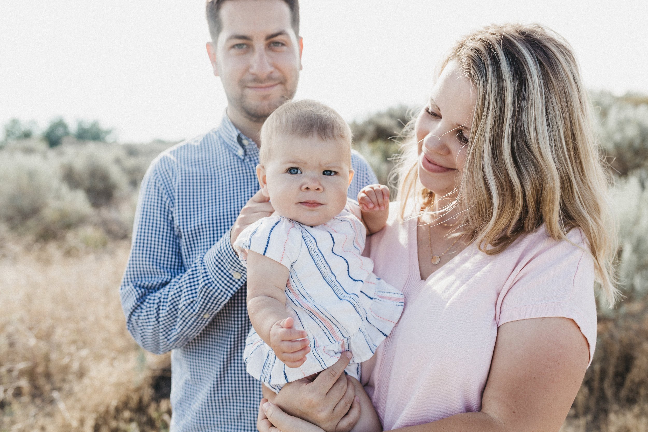 Family photos with 1 year old | Richland, Washington