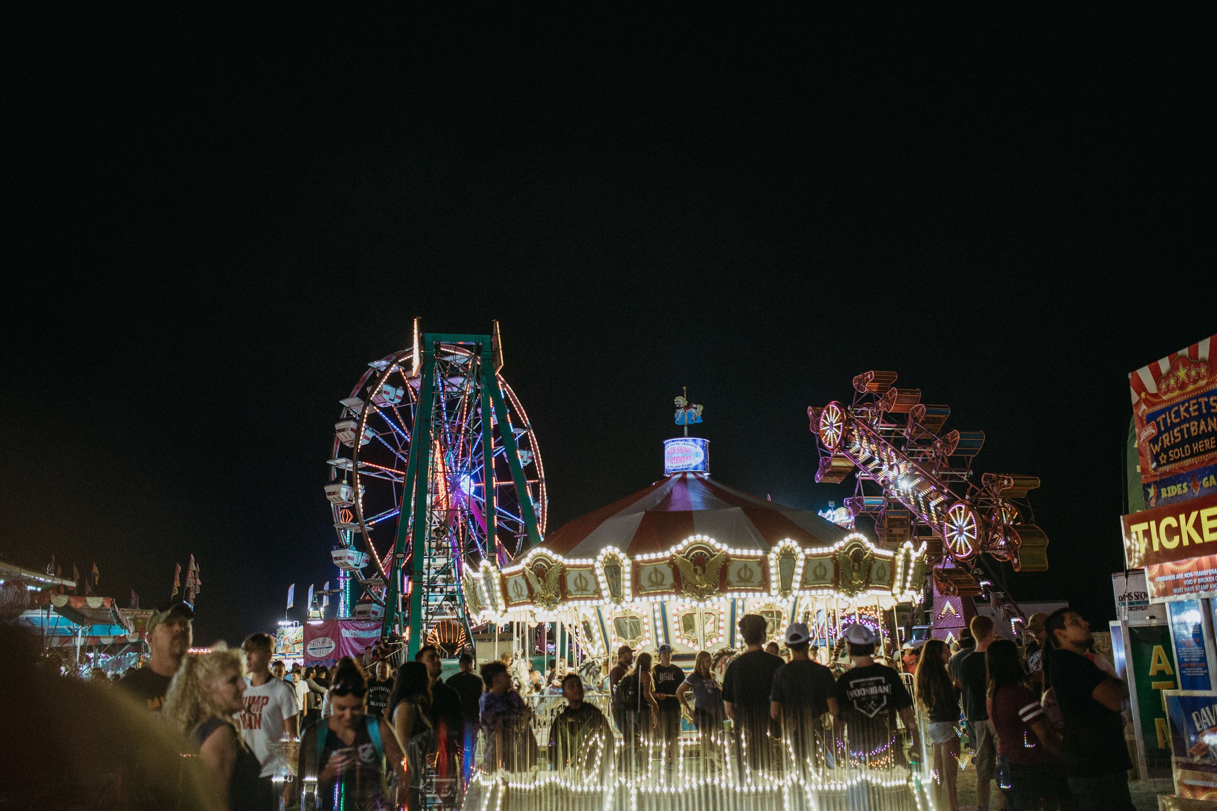 Carousel and Ferris wheel | Benton-Franklin County Fair &amp; Rodeo 