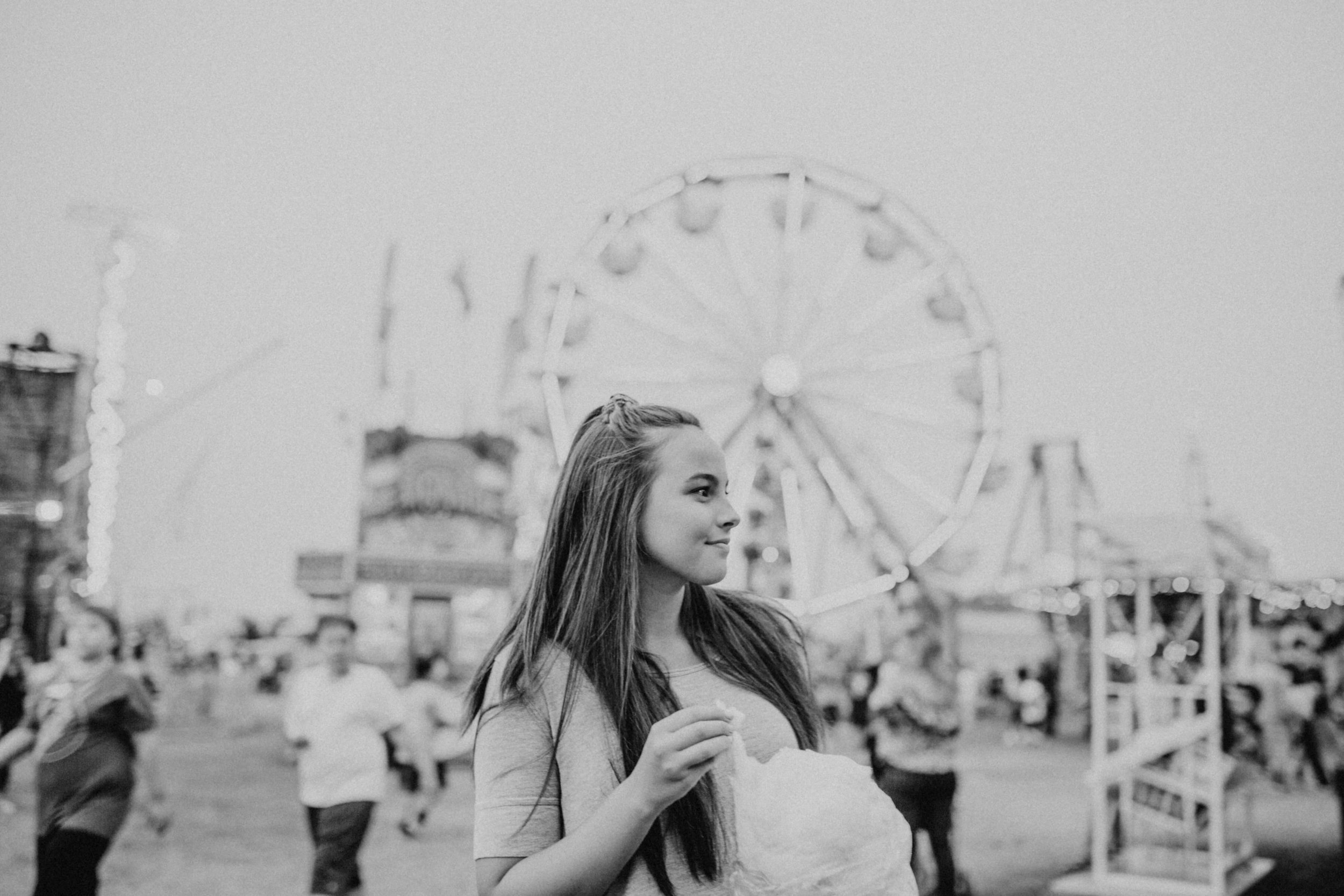 Black and white cotton candy | Benton-Franklin County Fair &amp; Rodeo | 400 Lux Photography