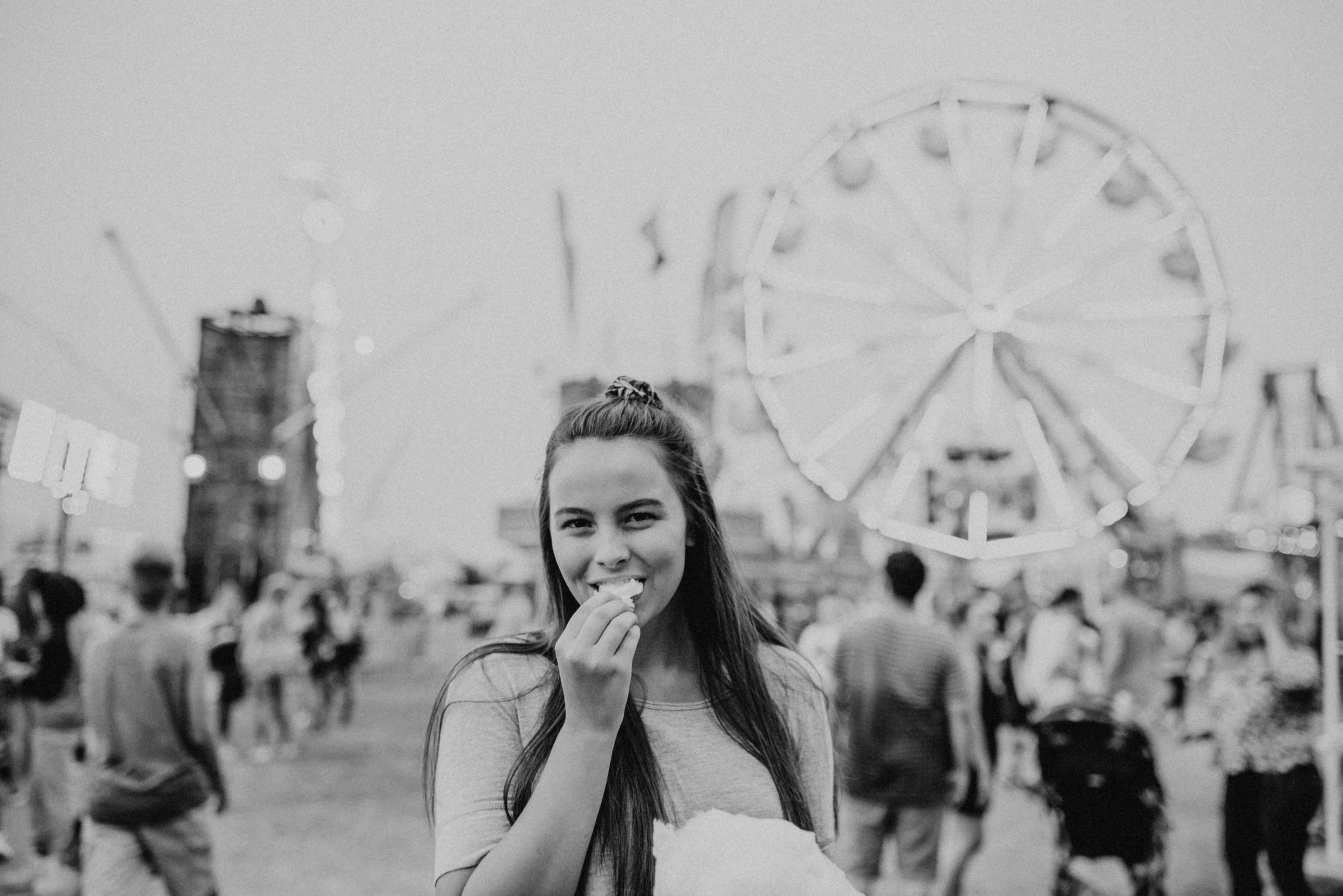 Black and white cotton candy | Benton-Franklin County Fair &amp; Rodeo | 400 Lux Photography