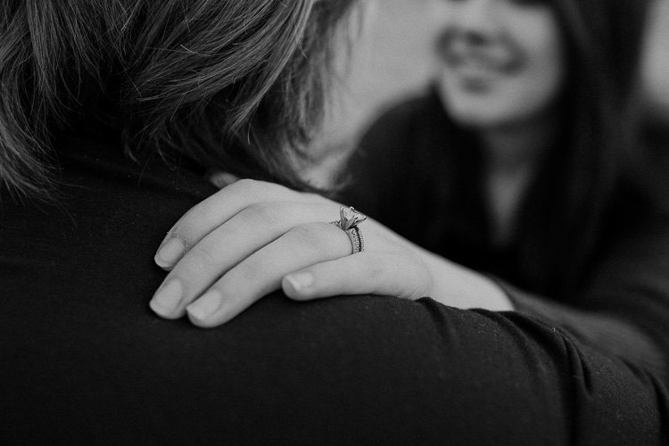 Black and white engagement pictures | Pasco, Washington | 400 Lux Photography 