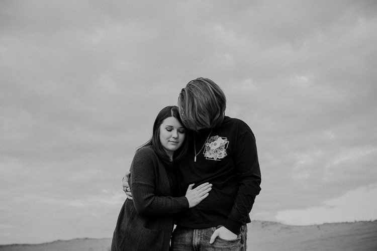 Sand dunes engagement session | Eastern Washington | 400 Lux Photography 