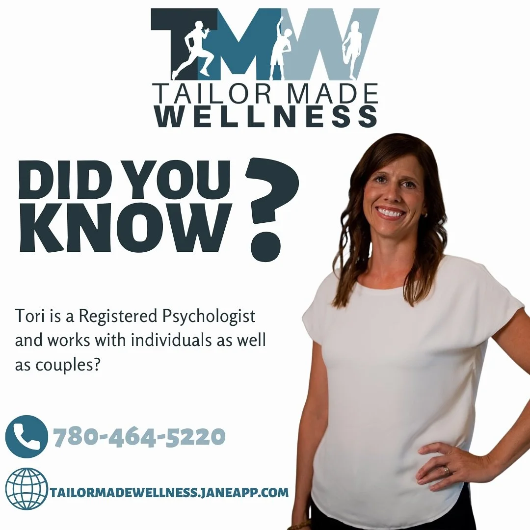 That&rsquo;s right!

Tori is a Registered Psychologist and works with individuals as well as couples. She is passionate about helping people improve their relationships from pre-marriage counselling for the blissful couple looking to start their marr