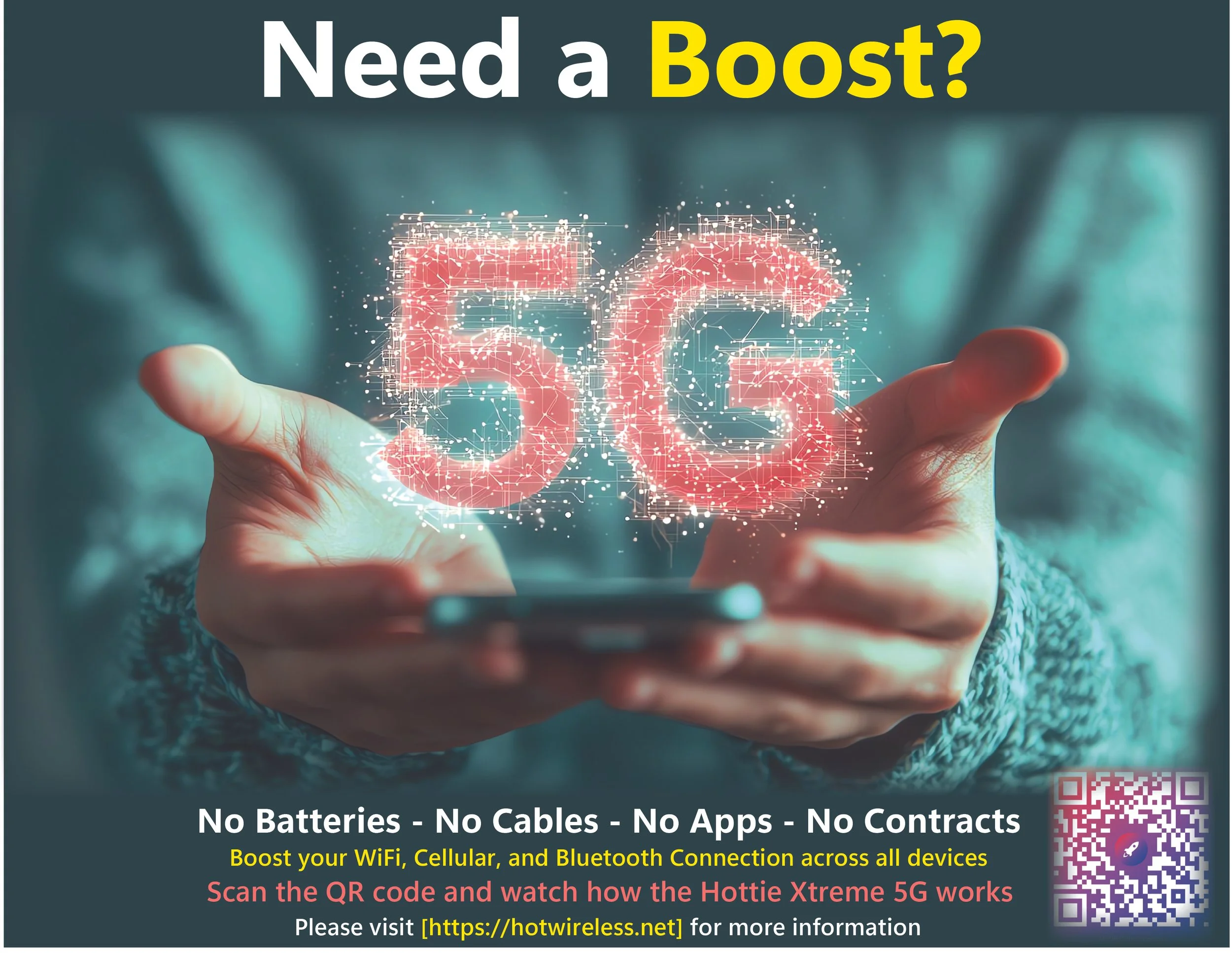 Hot Wireless advertising 