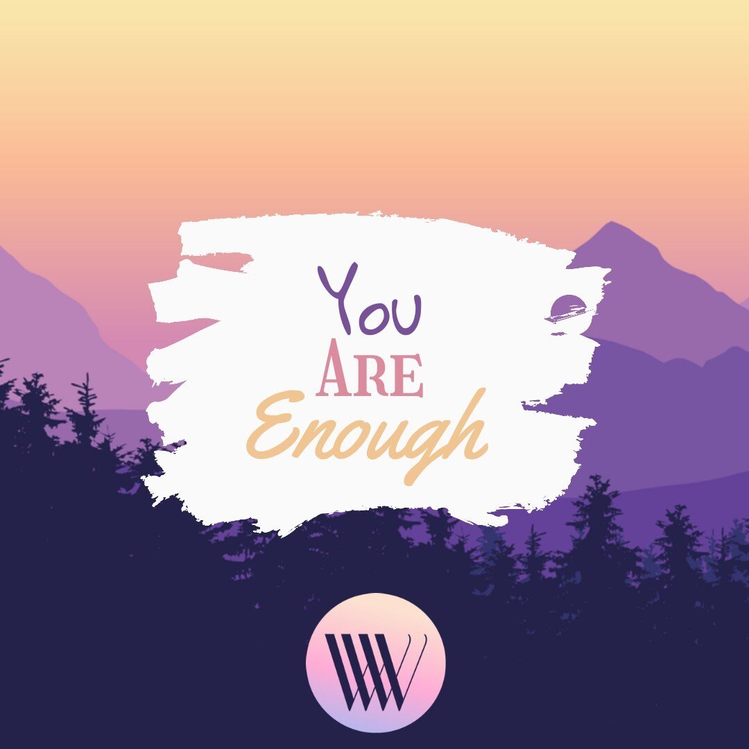 You are inherently worthy. You are enough. 

Sometimes feelings of not being good enough or worthy of love are connected to old &quot;stuff.&quot; We can get curious about challenging the thought that we are not enough in different ways. One pathway 