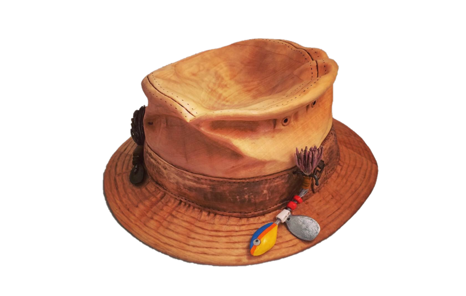 Gone Fishin — Bob Bruu Wood Carver