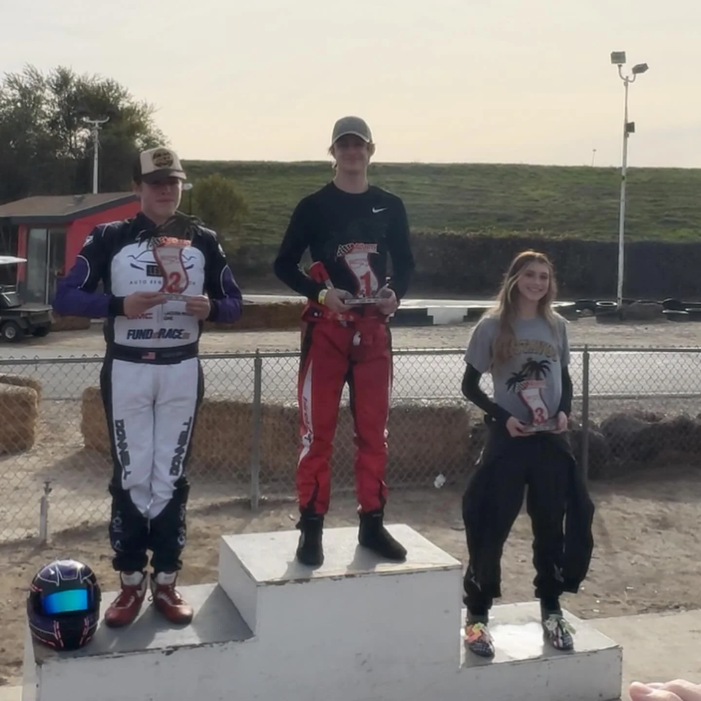 Capped the #adamsmotorsportspark AMP Winter League with another win. And an impressive P3 for fellow racers @sophie.saucier and @ready.shane
