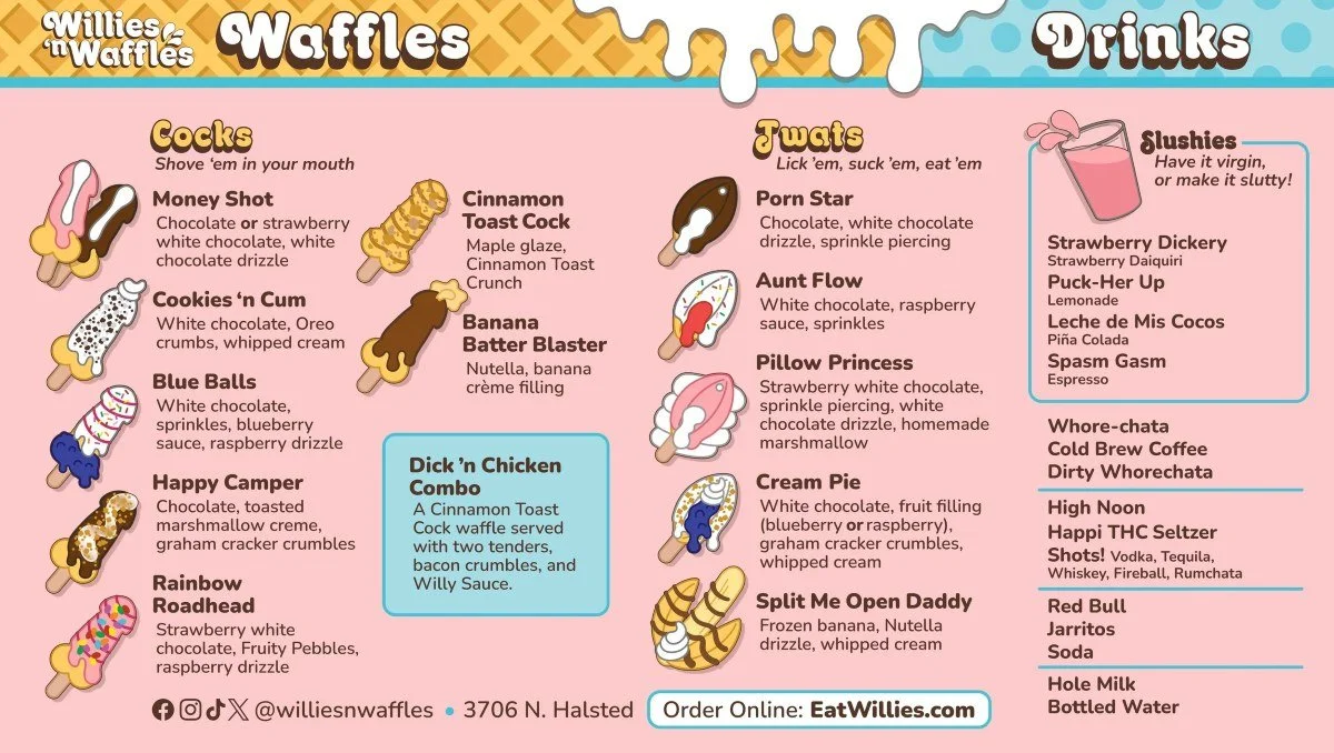 willies menu