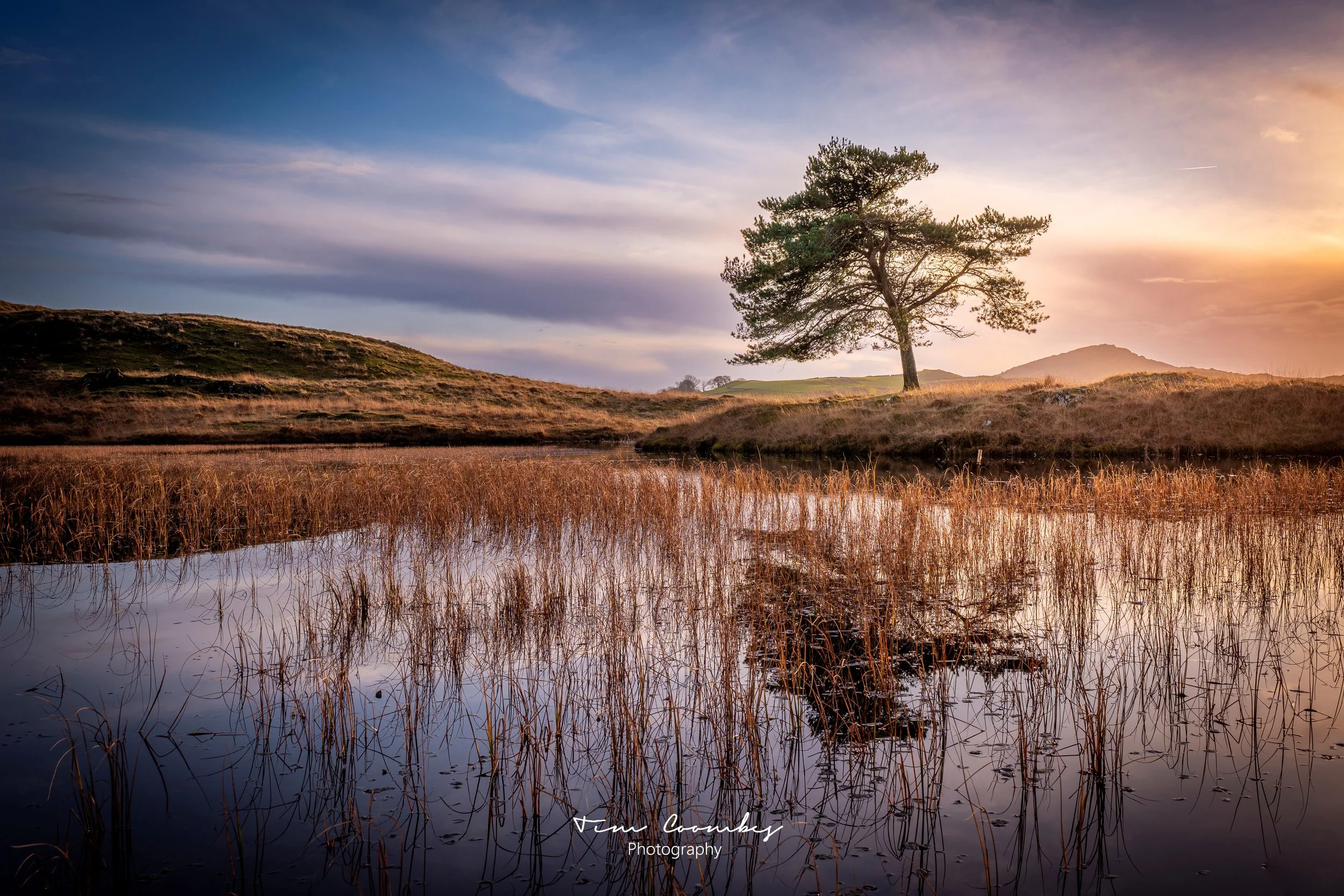 December Sunset - Kelly Hall Tarn