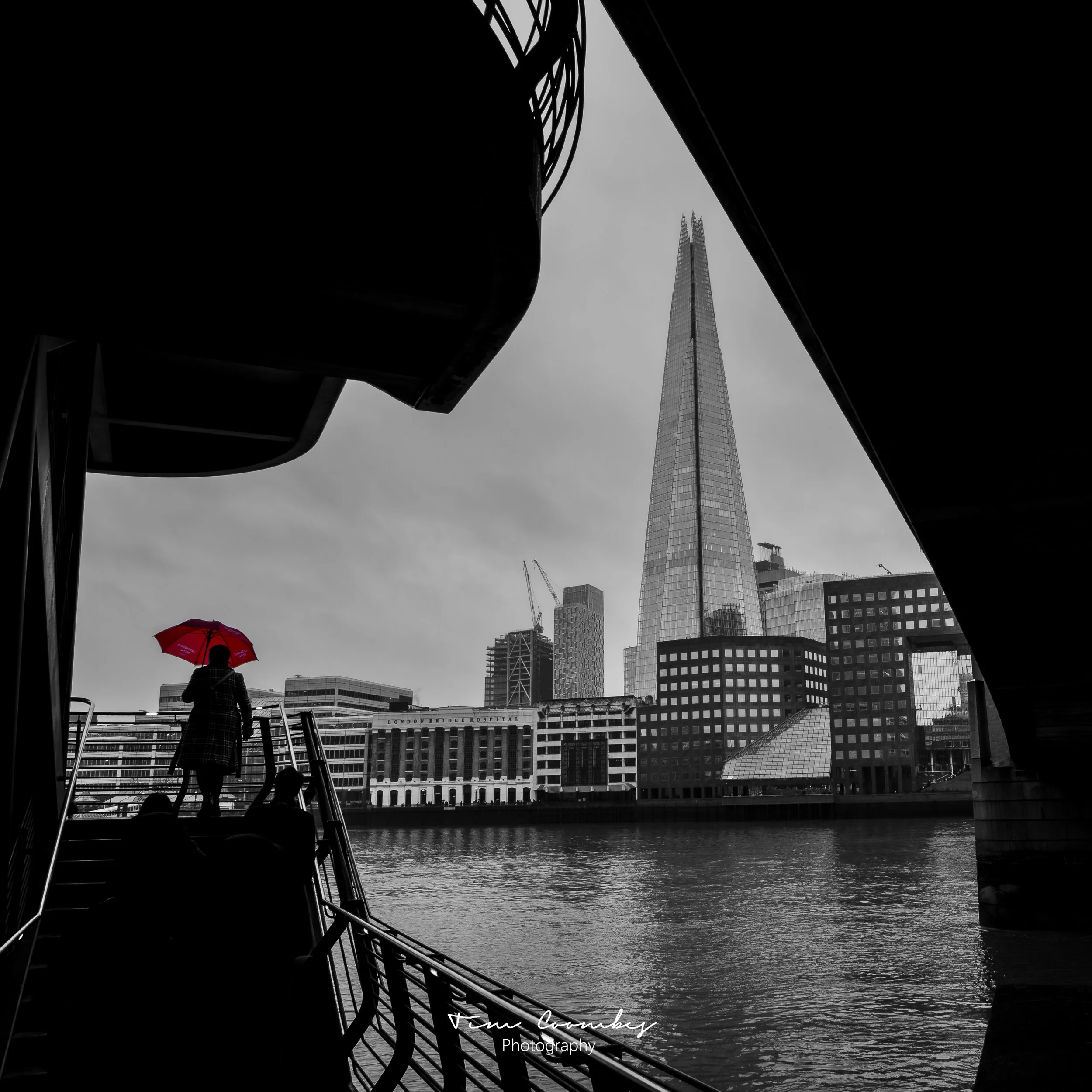 Winter Rain - Under London Bridge