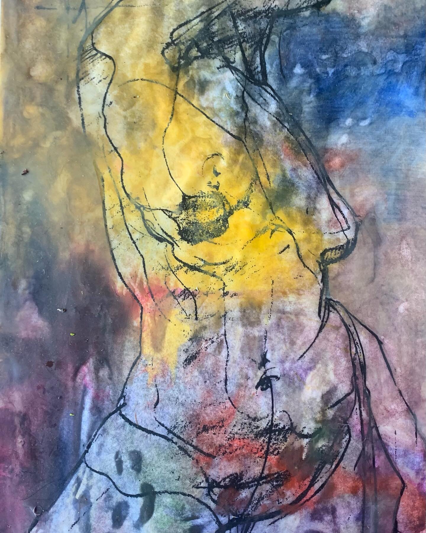 Encaustic ☀️

#encaustic #figuredrawing #art #fineart #contemporarypainting #wax #oilpainting