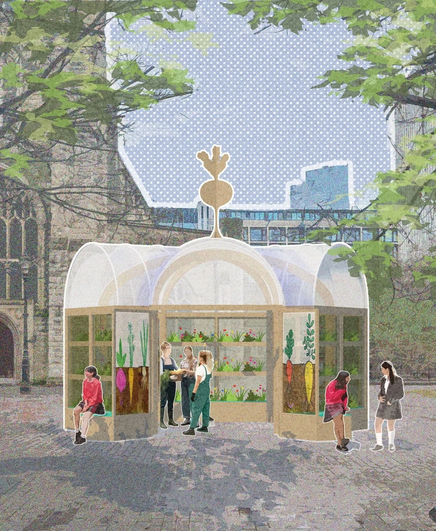 Studio Folk named winners of the Seeds in the City Barbican Design Competition