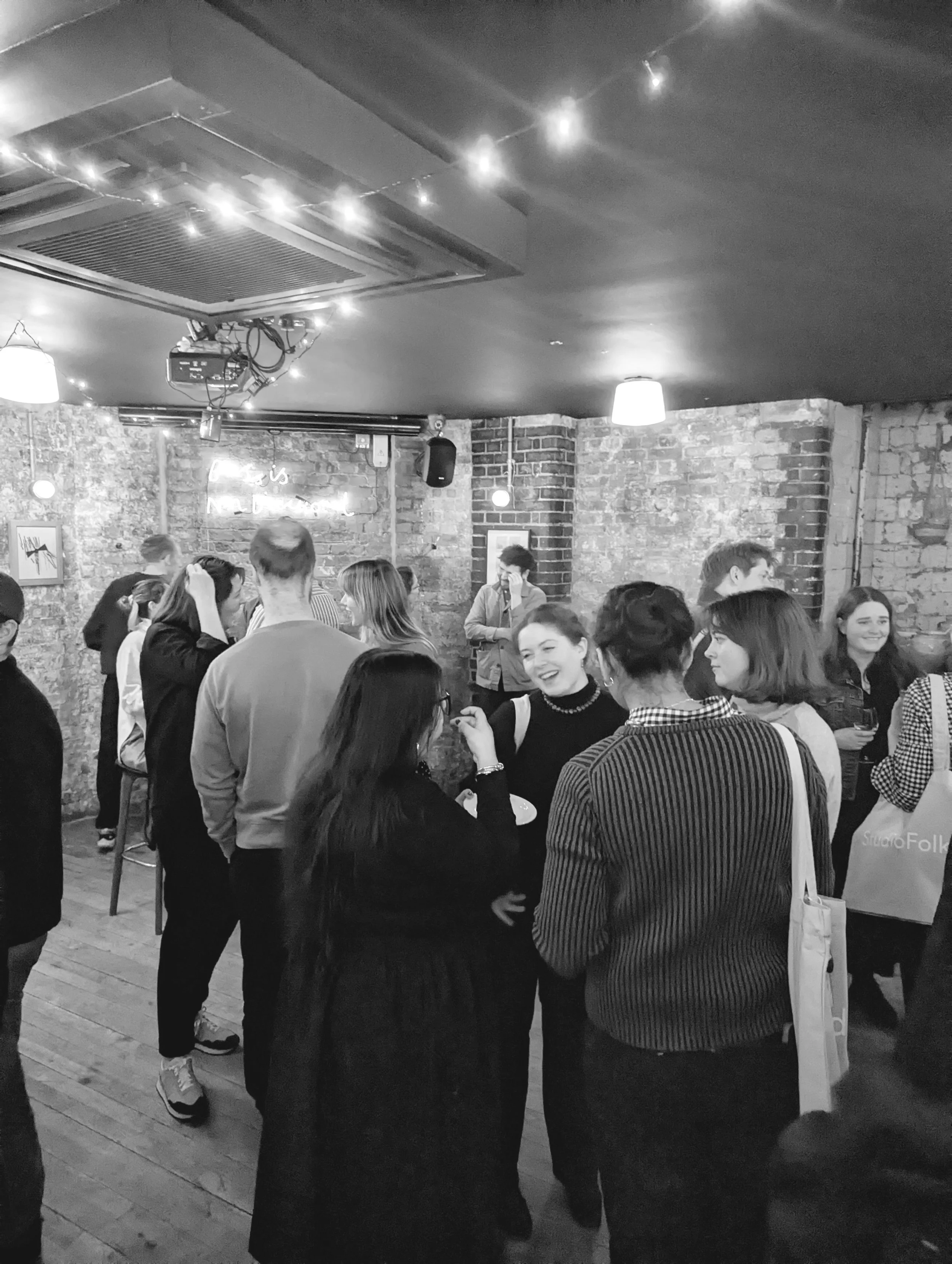 Studio Folk Architects birthday party with collaborators and friends.