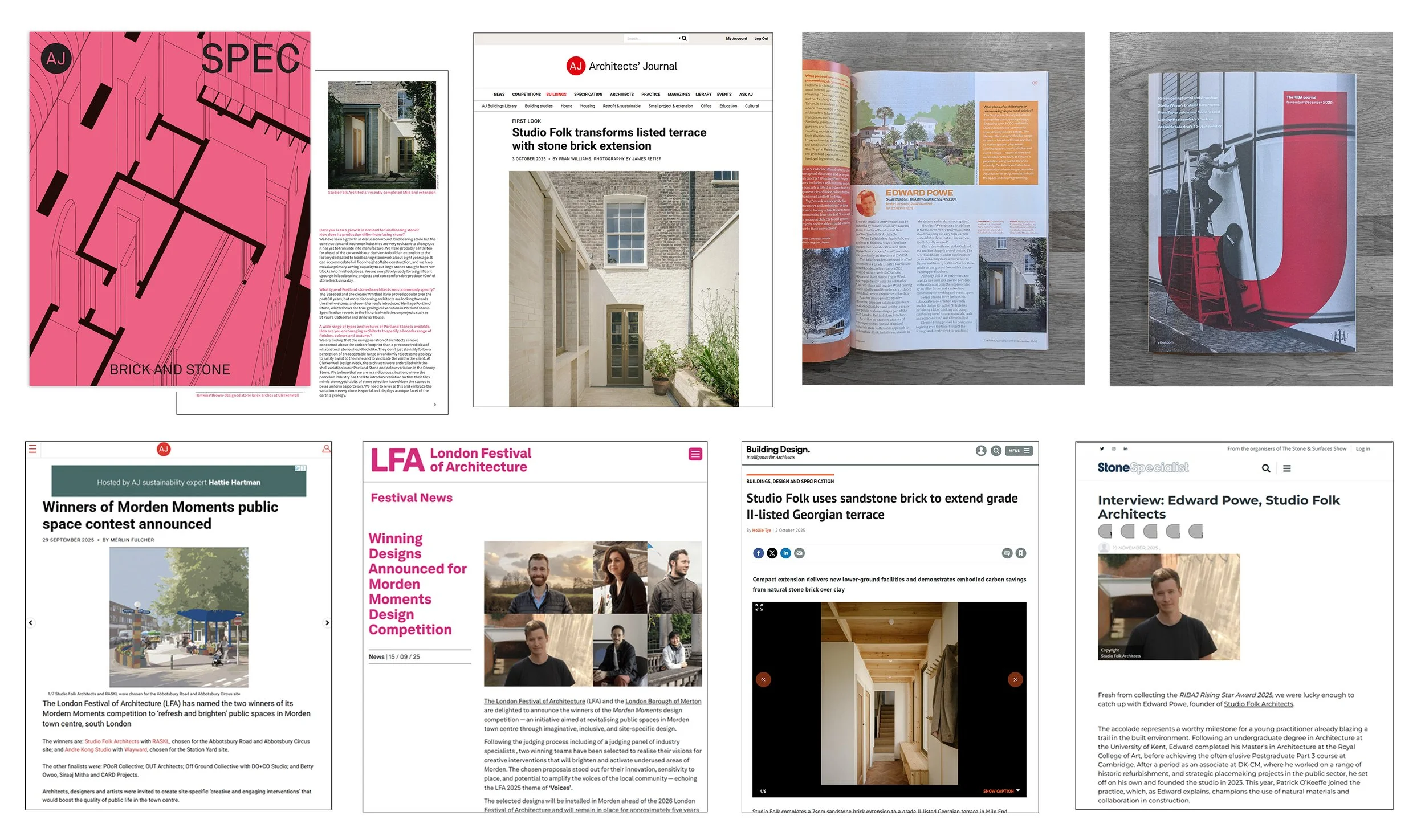 Studio Folk in the news 2025.