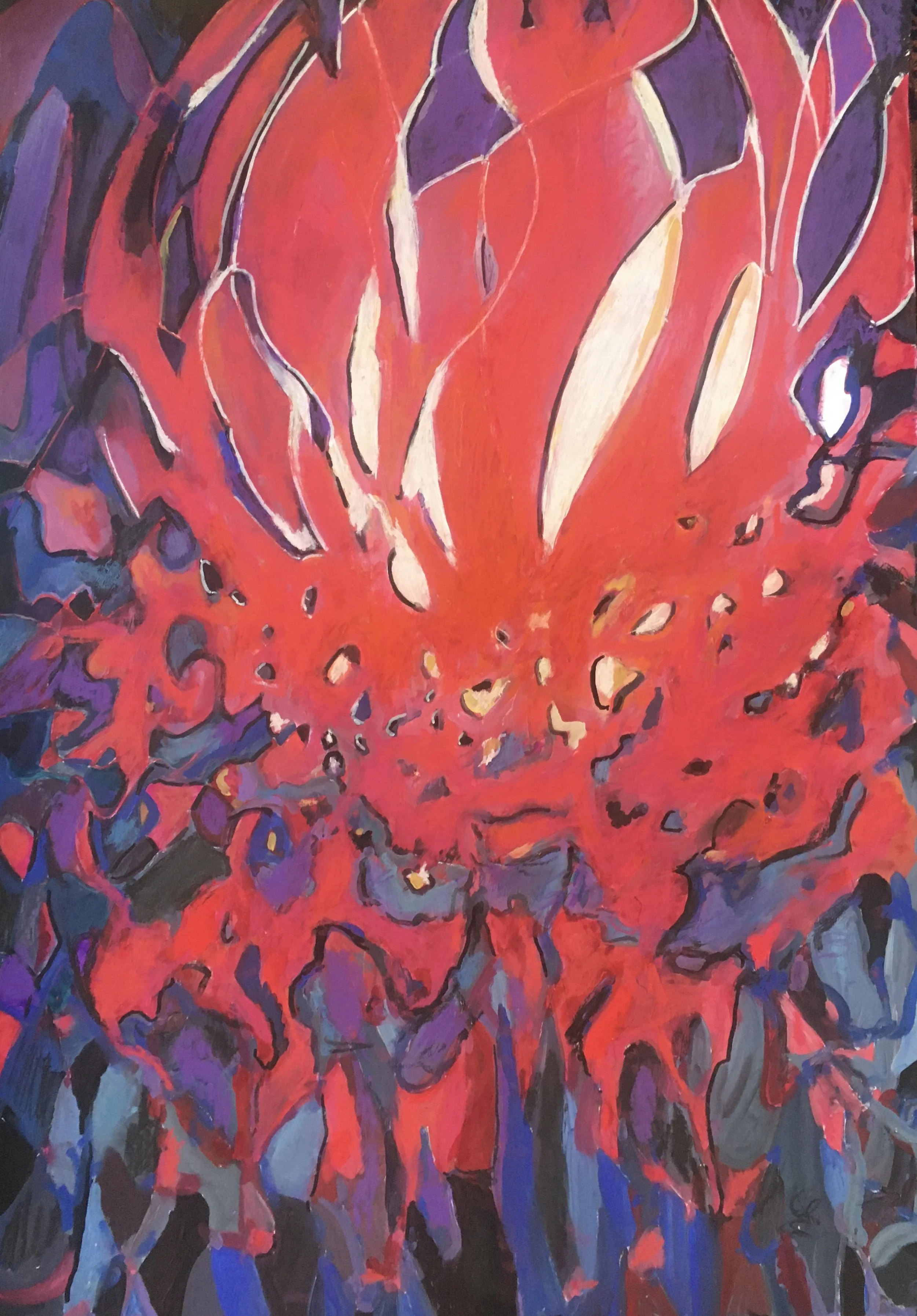 2026  100x70  On fire