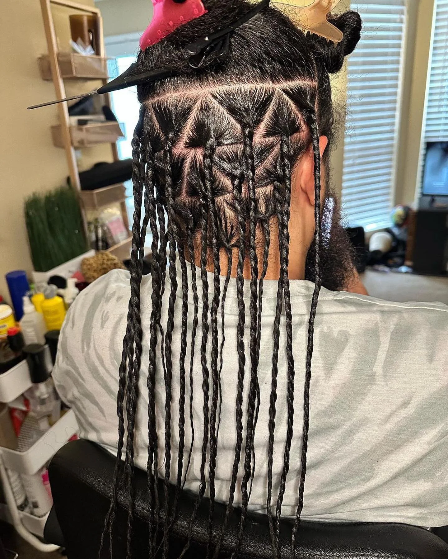 Can&rsquo;t have it any other way🔥Crisp parting system always wins 🤞🏽