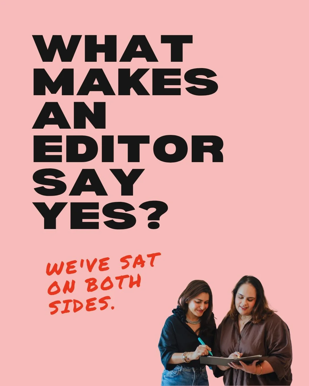 One of us spent 15+ years as a gatekeeper deciding which stories actually made the news. The other spent years knocking on doors to get stories through them. 🚪💥

Turns out pairing an insider who sets the bar with a strategist who knows how to clear