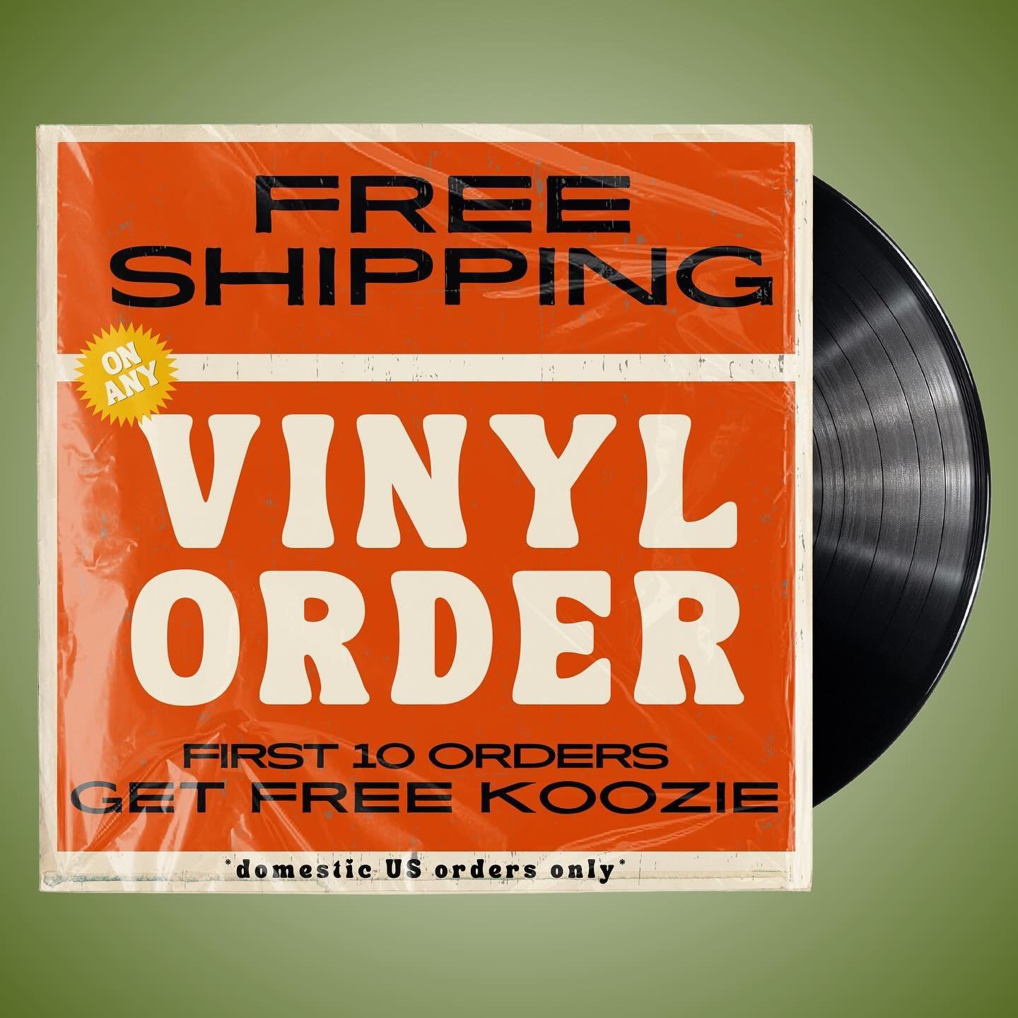 Celebrate Record Store Day 
We are offering free shipping for every @mistergabelee order this weekend! First 10 orders get a free koozie included! 
#supportsmallbusinesses 
#recordstoreday 
#vinylrecords 
#rsd2024