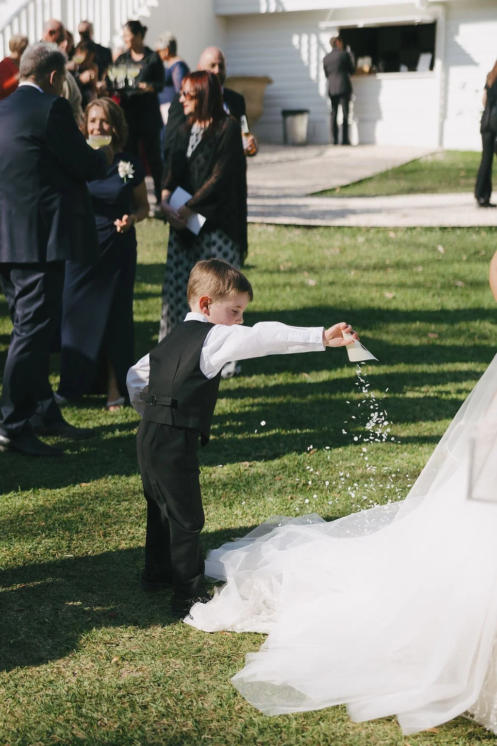 Black tie wedding inspiration Gold Coast Australia
