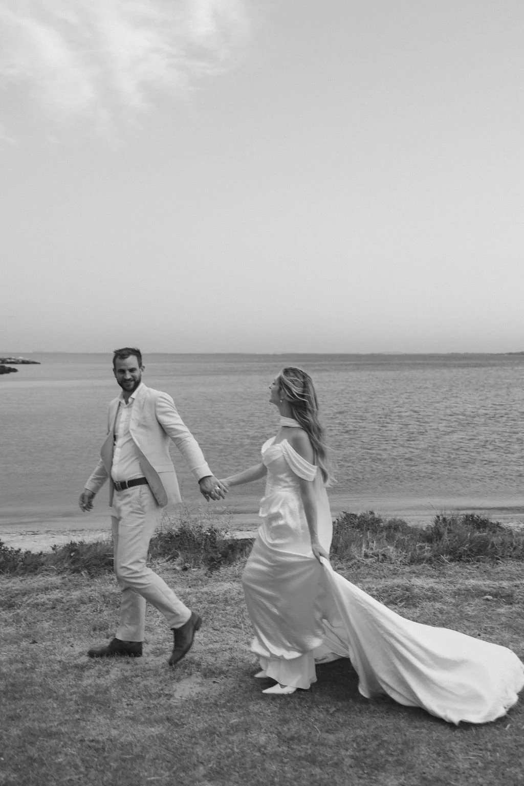 Summer backyard wedding reception Brisbane