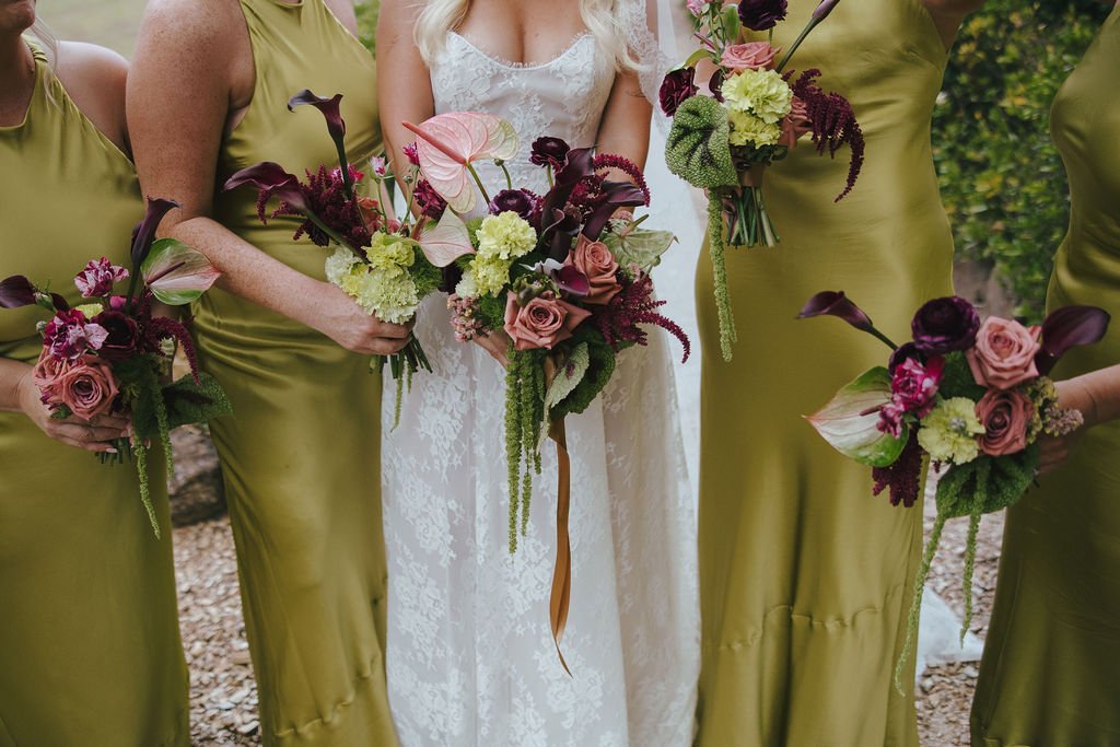 Gold Coast Hinterland marquee draping wedding 
