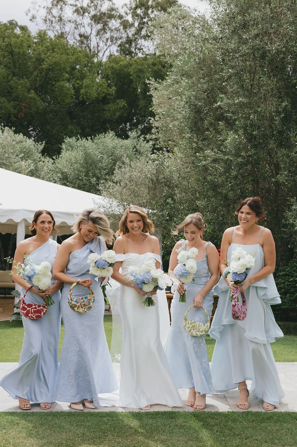 The morning of a wedding day 