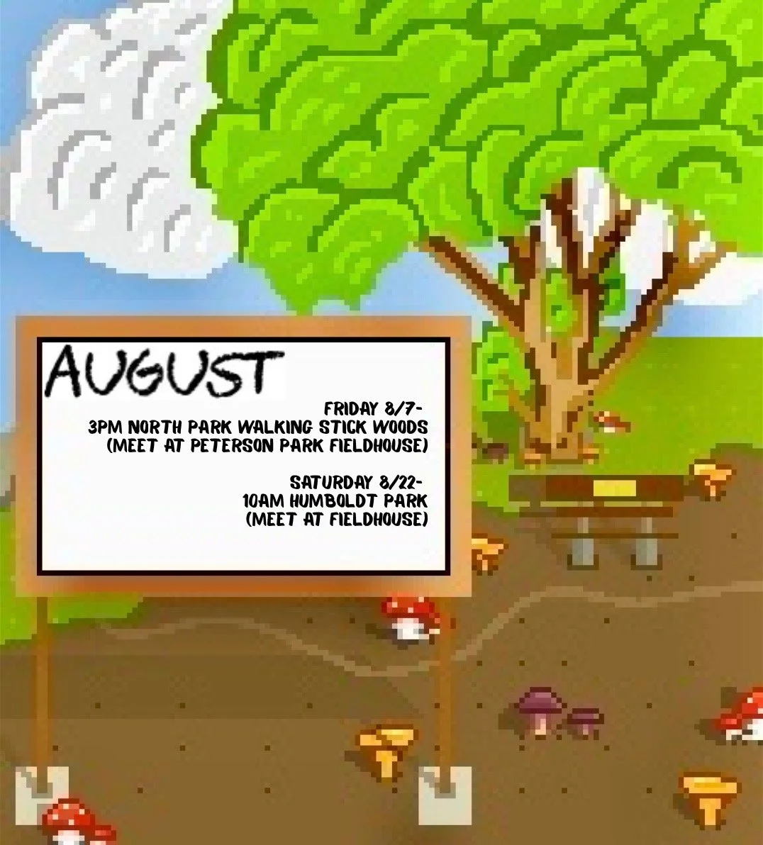 08/07/26 - North Park Walking Stick Woods - 3PM