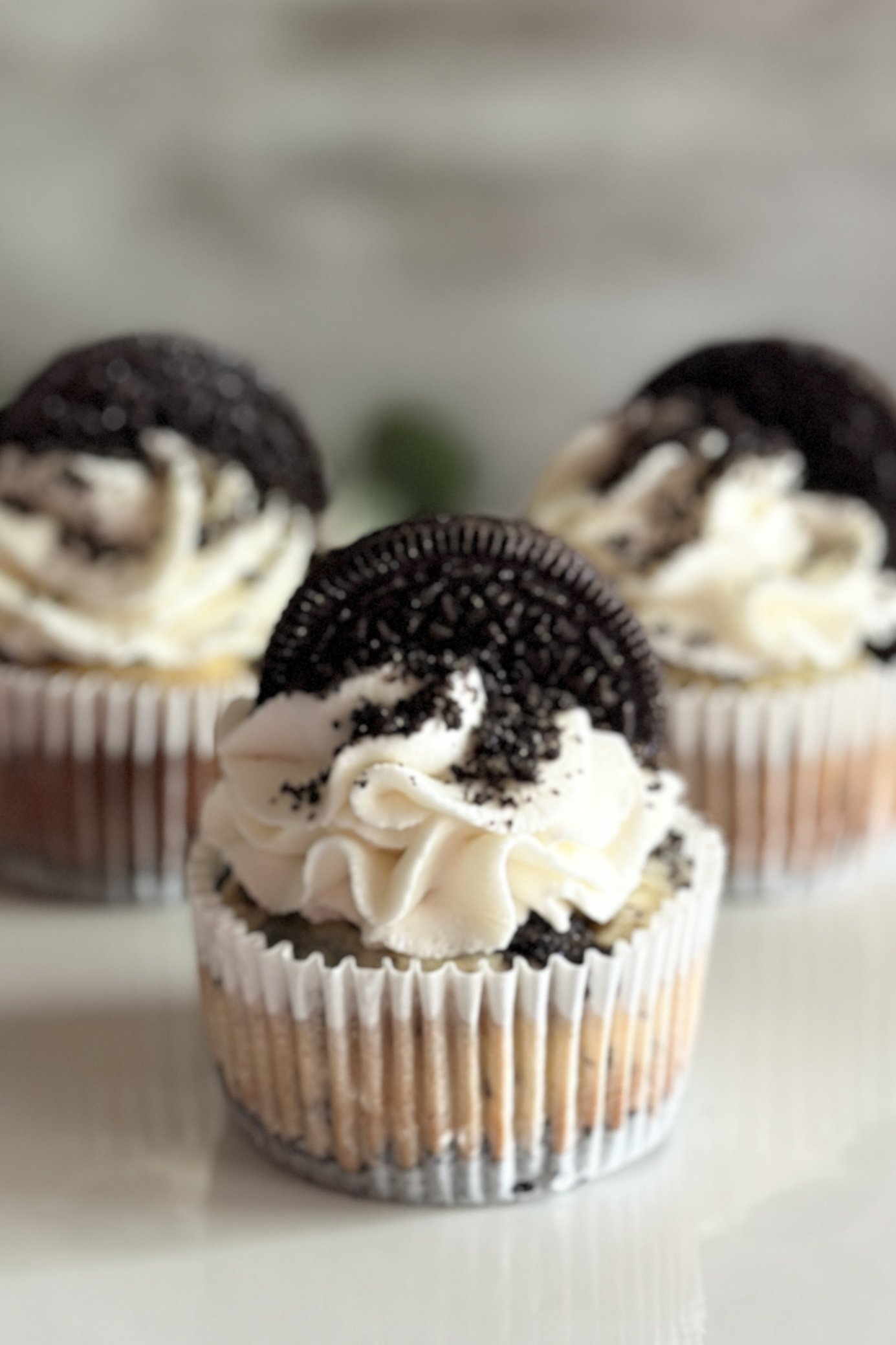 Mini Oreo Cheesecakes