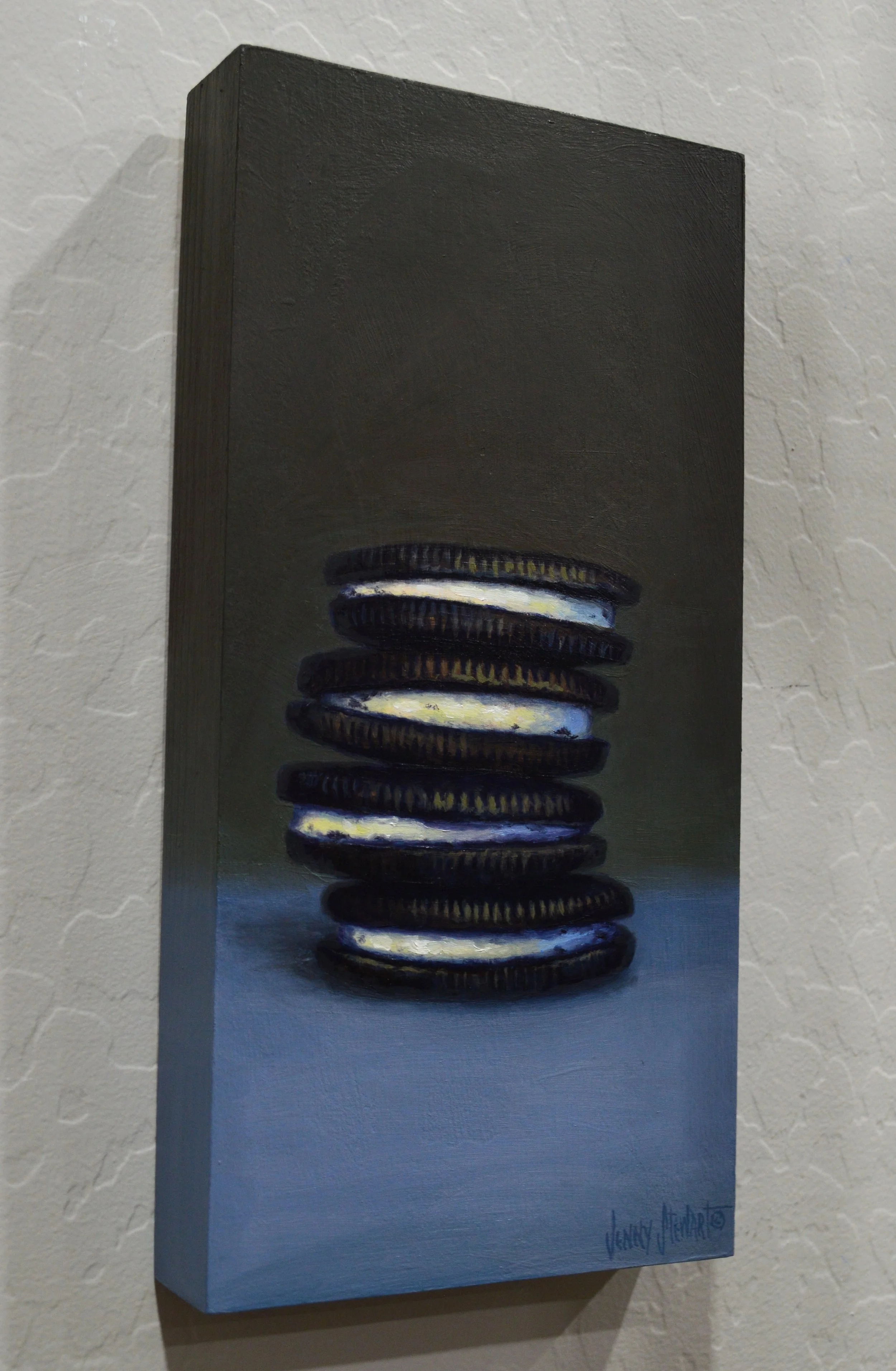 Stack of Four Oreos original painting by Jenny Stewart — Jenny Stewart ...