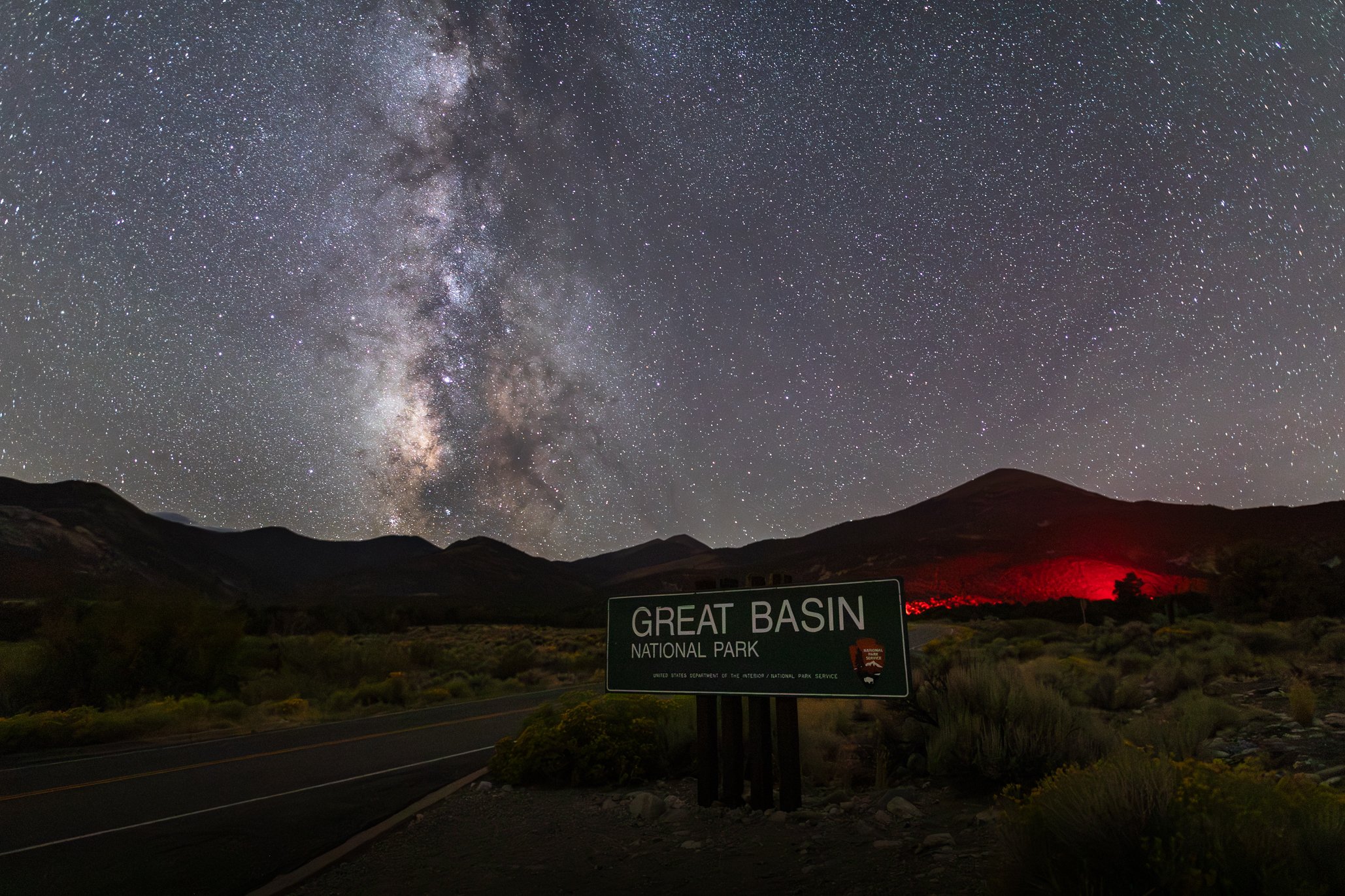 Milky Way over Great Basin National Park