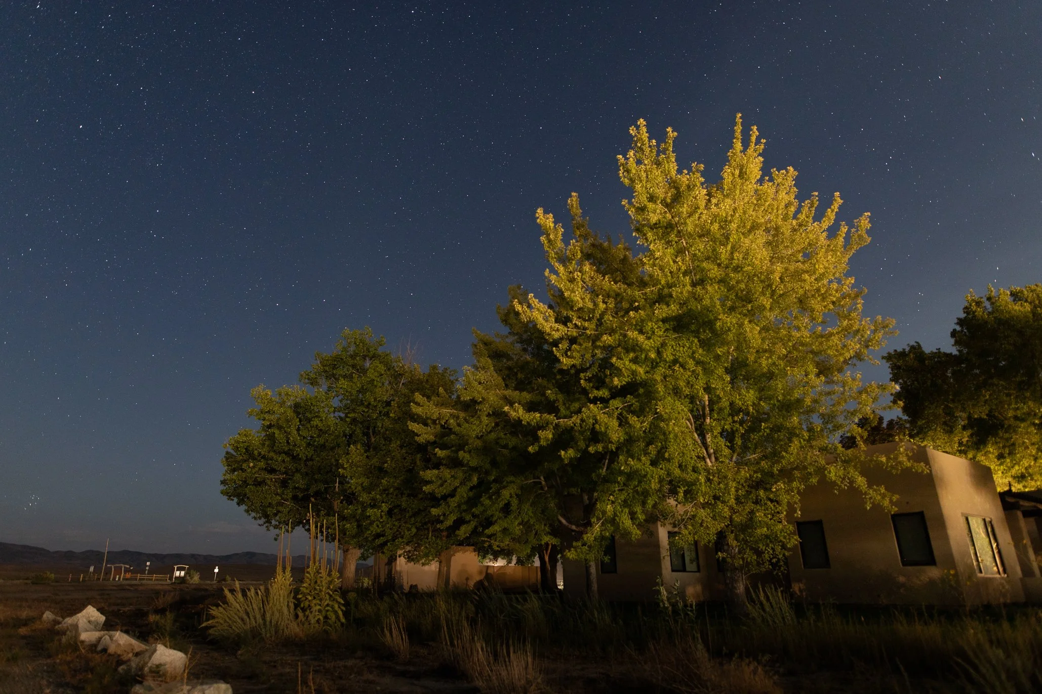 The visitors center at Walker River State Recreation Area