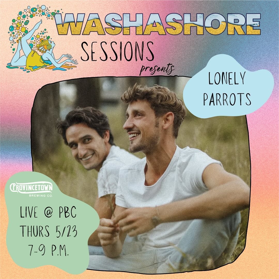 We&rsquo;re super excited to announce that we are kicking off our Washashore Sessions live music series at the taproom with the Lonely Parrots (@lonelyparrotsmusic) on Thursday May 23. This Bay Area-based folk-pop duo are is currently touring the cou