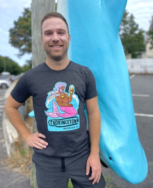 Charcoal Gay Mermaid Tshirt