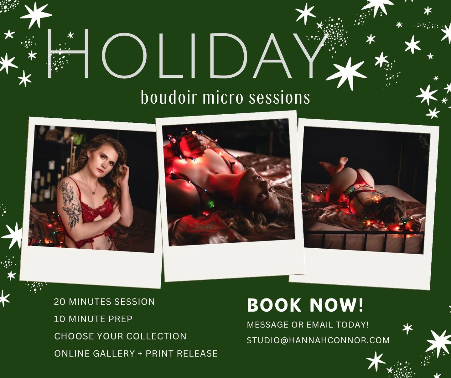 🎄🎁🎄🎁🎄
It's nearing the most wonderful time of the year ALREADY 🤯.
.
Offering a fist full of slots for holiday boudoir micro sessions! These were a HIT last year, this is the perfect opportunity to get that special someone an absolutely UNFORGET