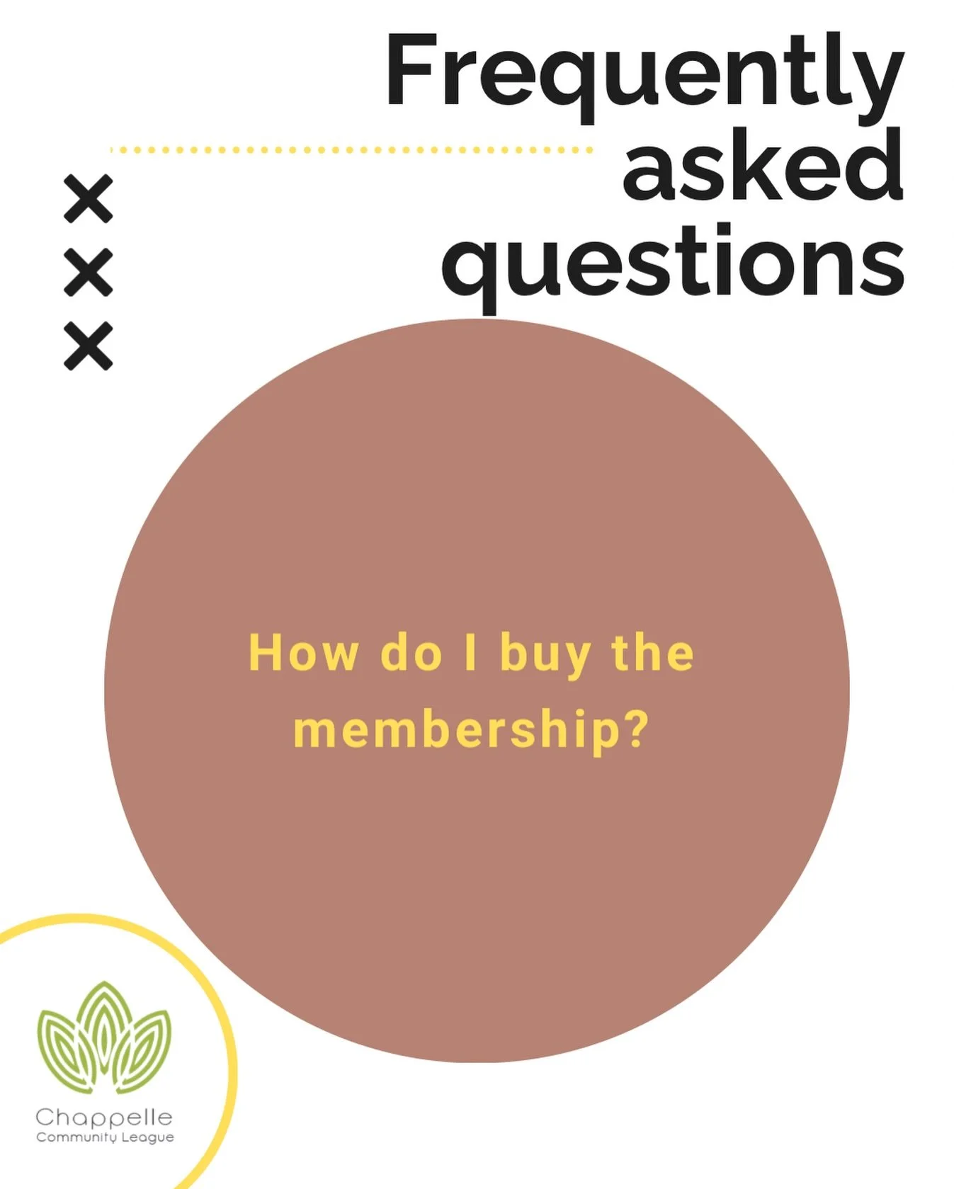 ❓ Chappelle Community League &ndash; FAQs ❓

We get lots of great questions, so here are some of the most common ones. 

📌 For full details and updated answers, visit our website:
🌐 https://chappellecommunityleague.com/faq

Still have questions? Se