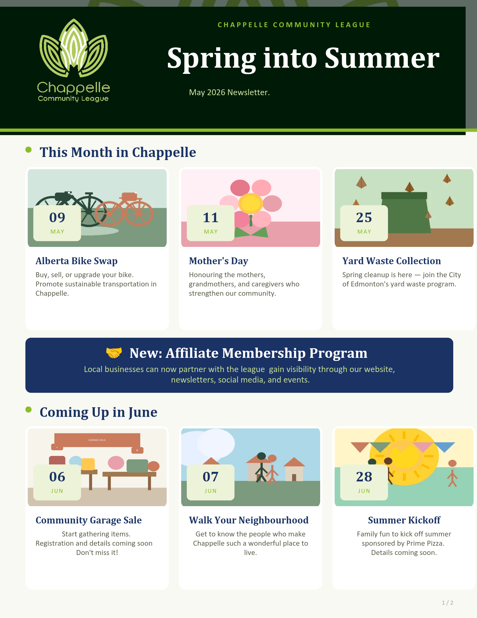 May 2026 Newsletter