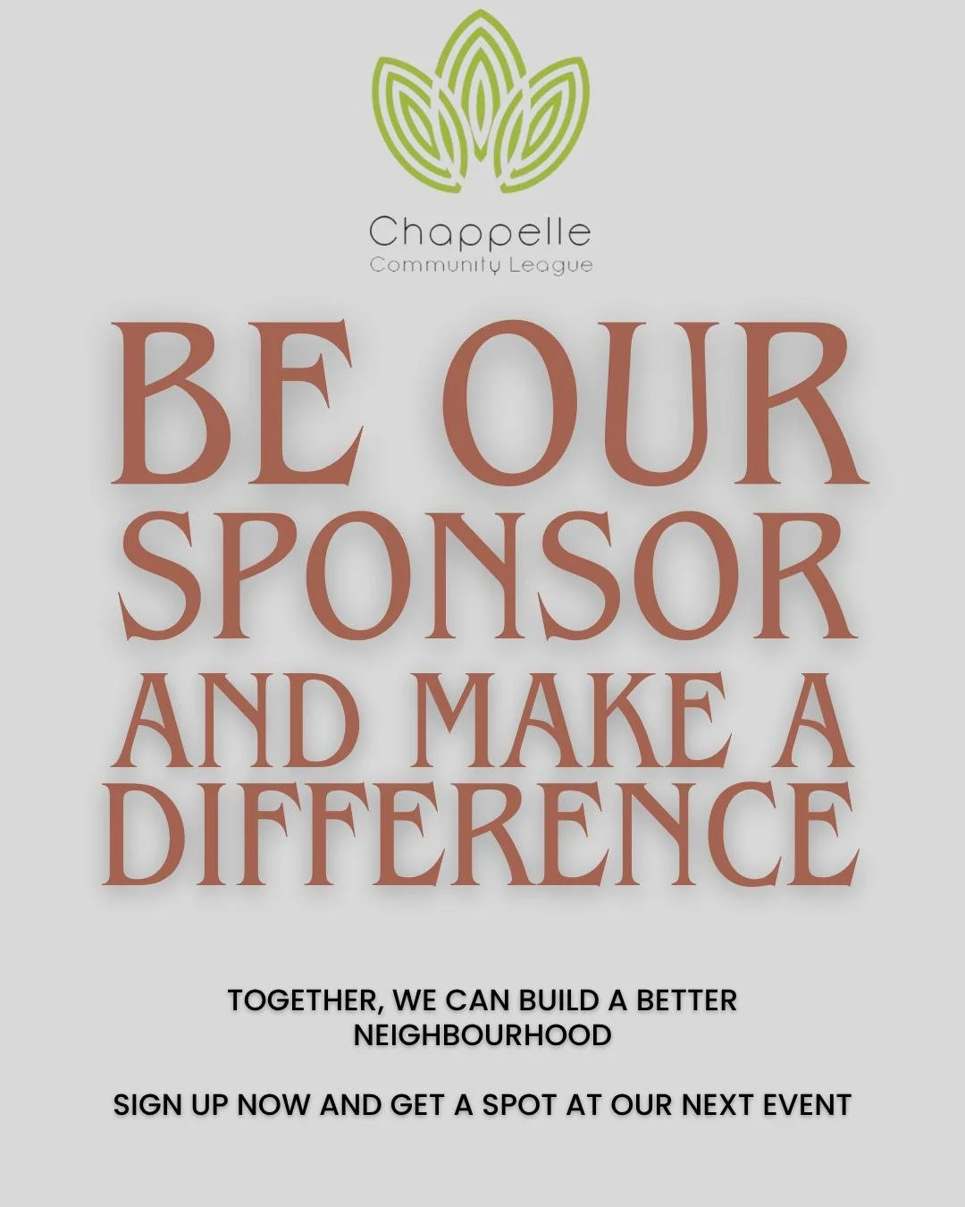 🤝 Support Your Community. Grow Your Business. Get Involved!

Are you a local business looking to connect with families and residents in Chappelle? 
As an affiliate member, you&rsquo;ll have opportunities to showcase your business, connect with local