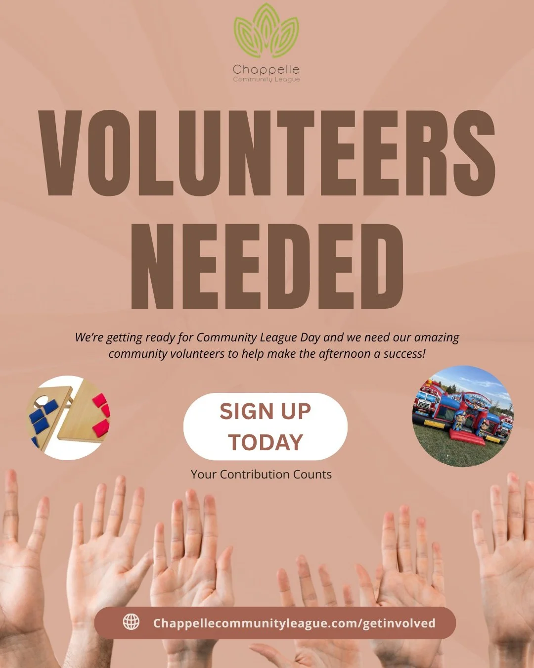 VOLUNTEERS NEEDED! &mdash; CHAPPELLE COMMUNITY LEAGUE DAY 🎉

We&rsquo;re getting ready for Community League Day: Picnic in the Park on Saturday, September 19 from 2&ndash;4 PM at Ladybug Park &mdash; and we need our amazing community volunteers to h