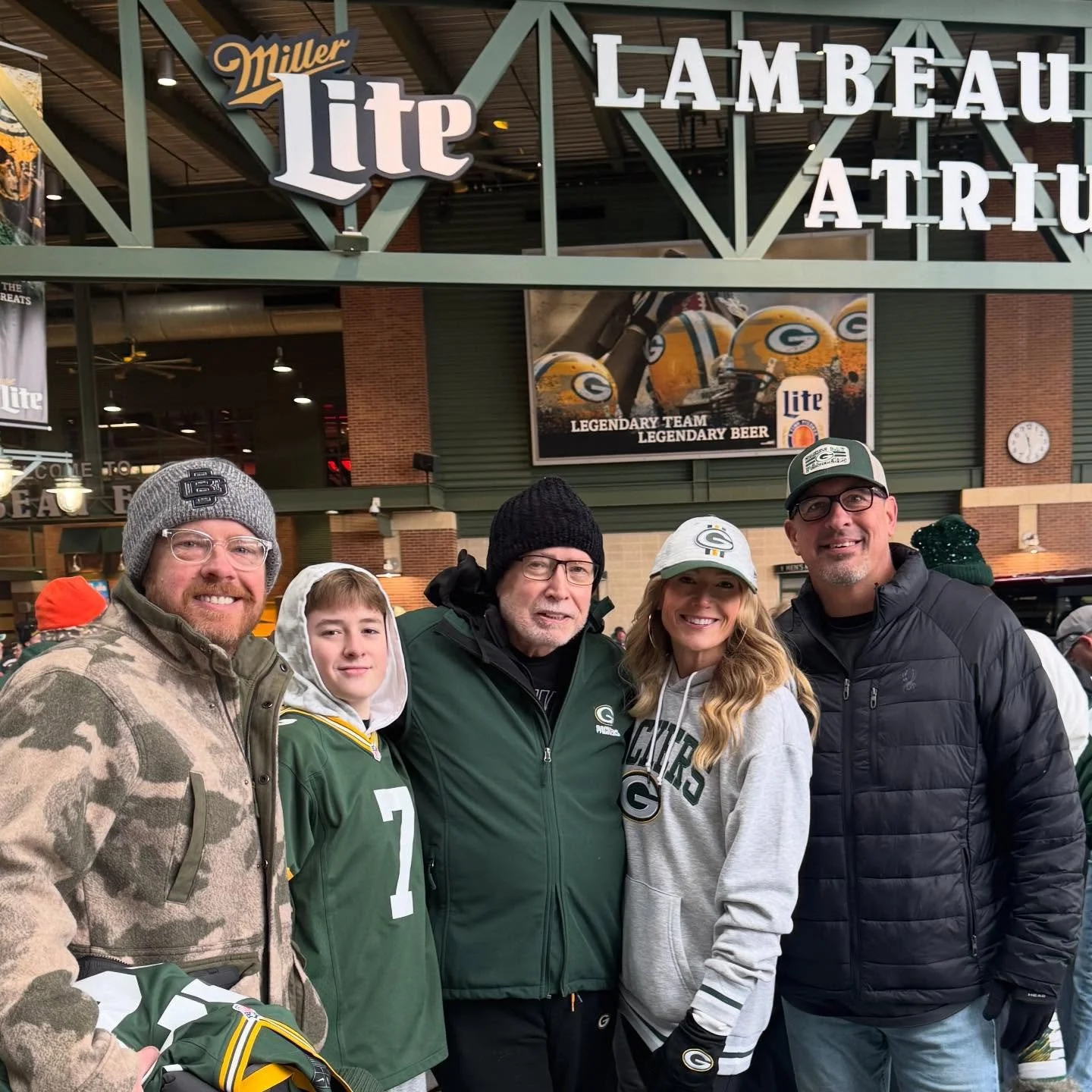Always my favorite season to live in.

Family. Fall. Thanksgiving. Grace and of course, The Pack.

Fun to celebrate our green and gold win with these men in the life. 🤍💚💛

Glad you could make it, dad. 🤍

And Happy Birthday, Ryan. Glad we could sh