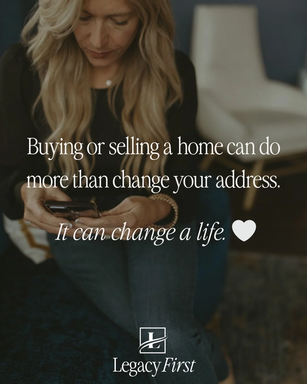 Your home journey can mean more.
With Legacy First&rsquo;s Giveback Program, our clients have the power to support the nonprofits and needs they care about, just by buying or selling a home.

Because giving back should feel personal.
And impact shoul